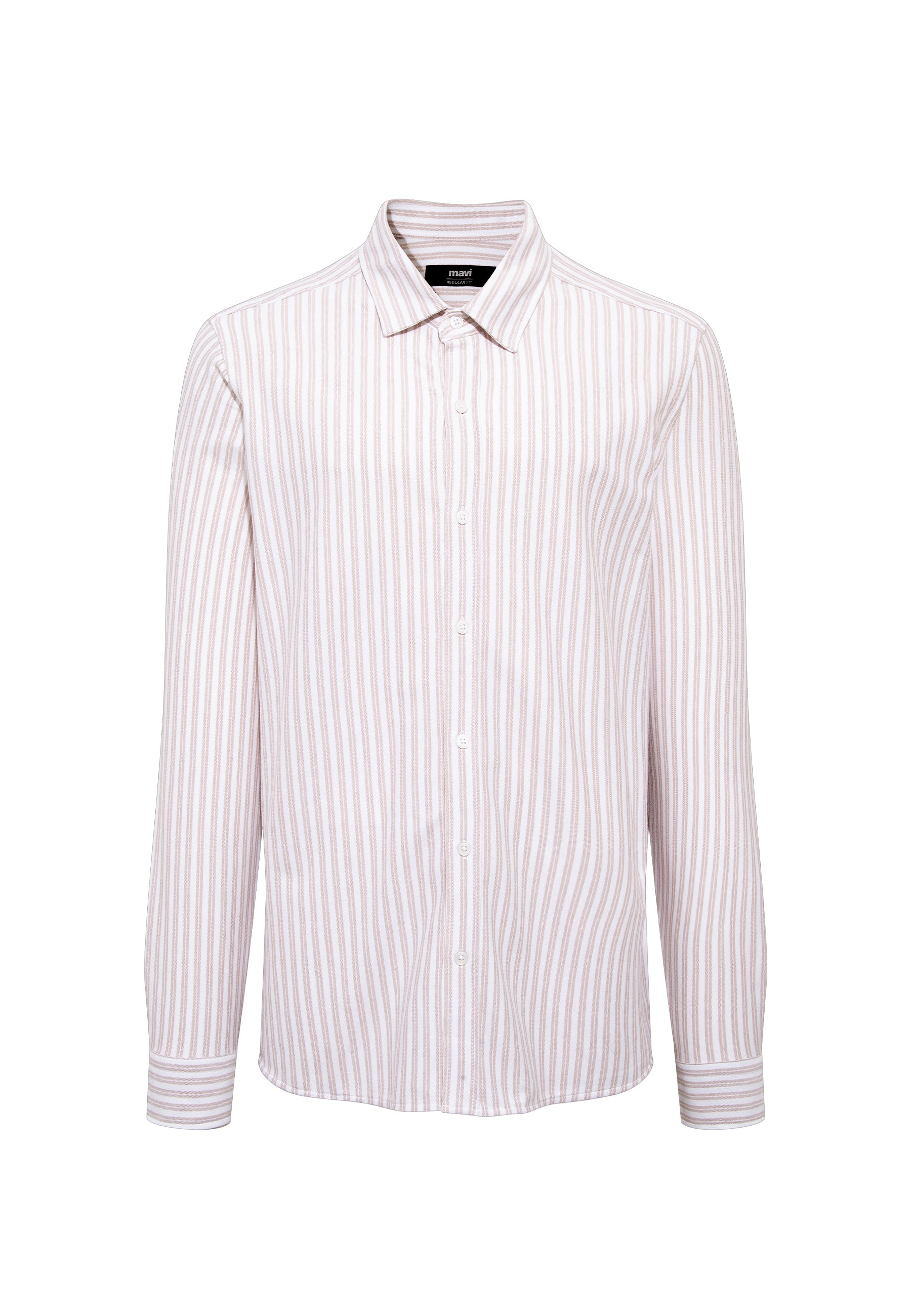 Stripe Shirt in Falcon Stripe Hemden Mavi