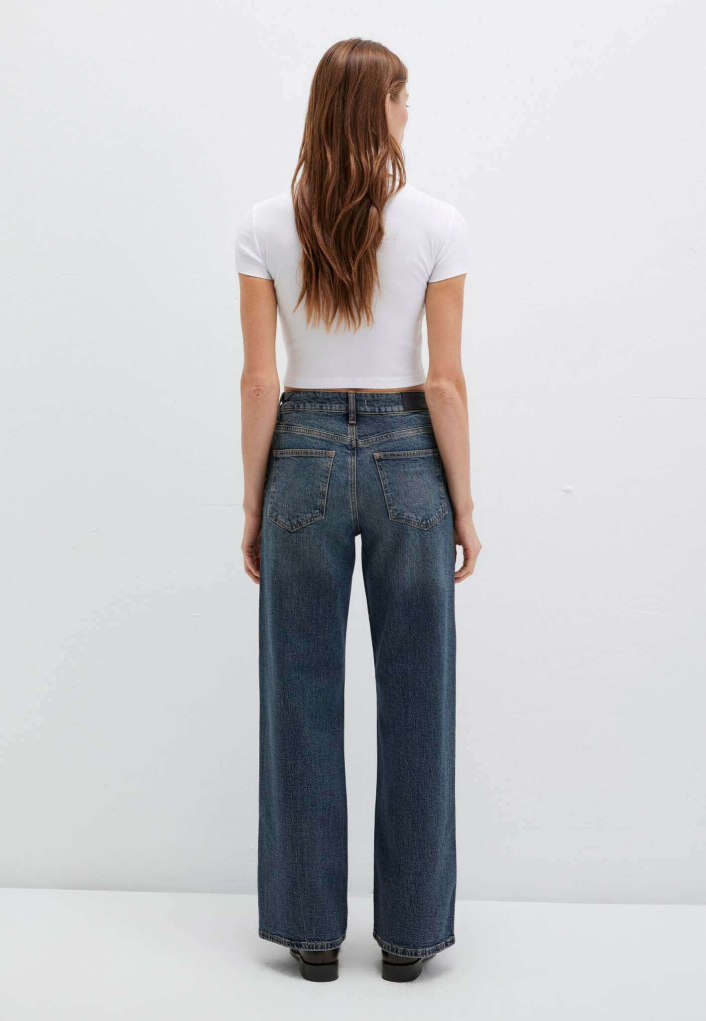 Malibu in Dark Vintage 90S Jeans Mavi