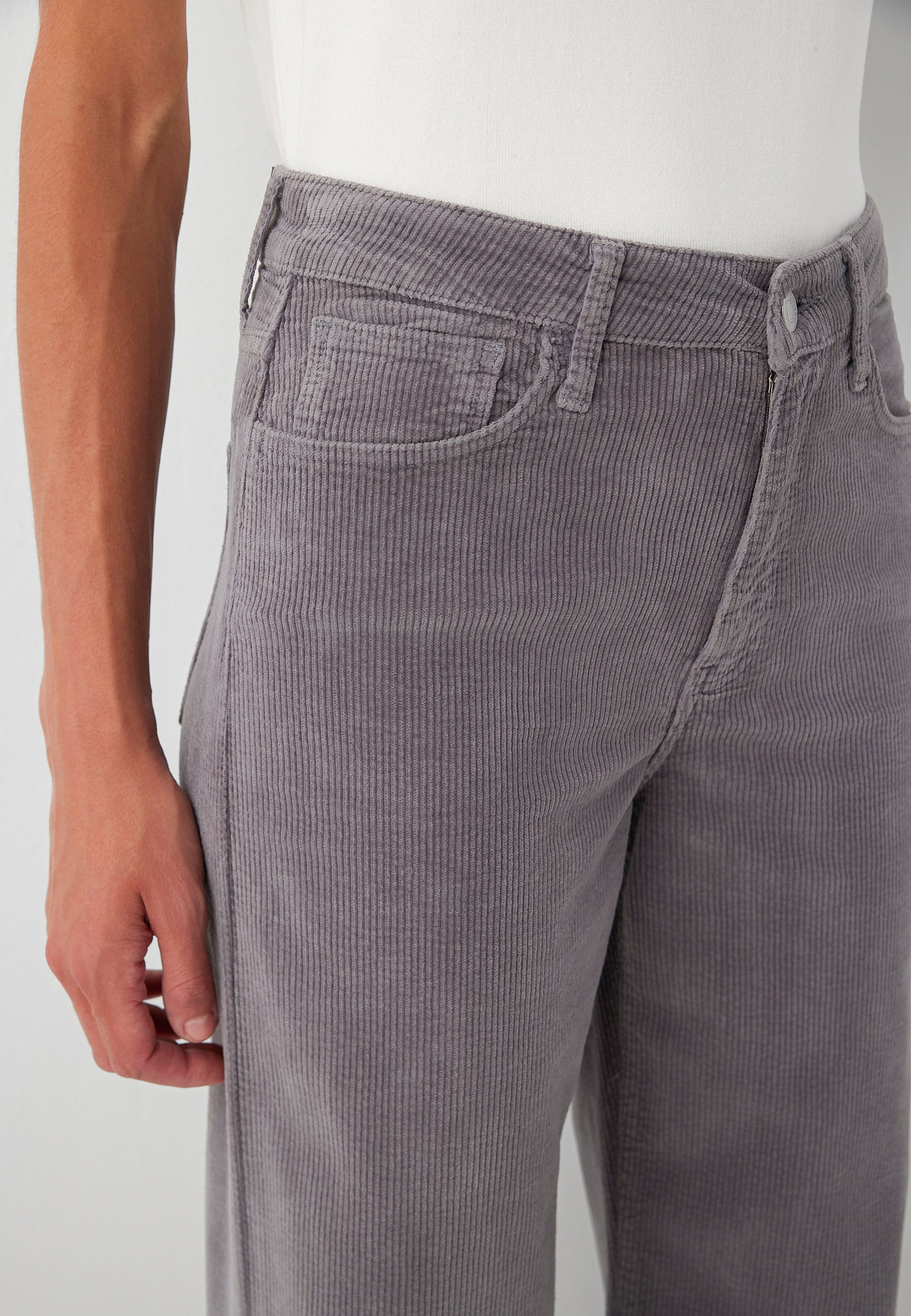 Hose Malibu in Volcanic Glass Corduroy
