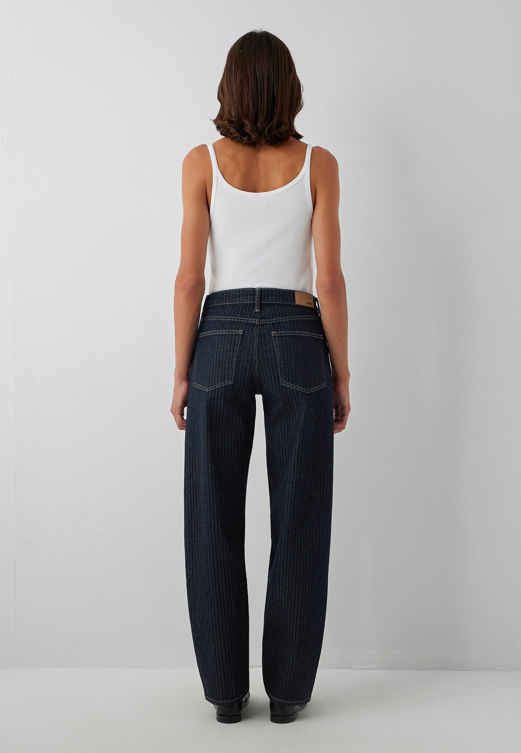 Baggy Jeans Leila in Dark Denim