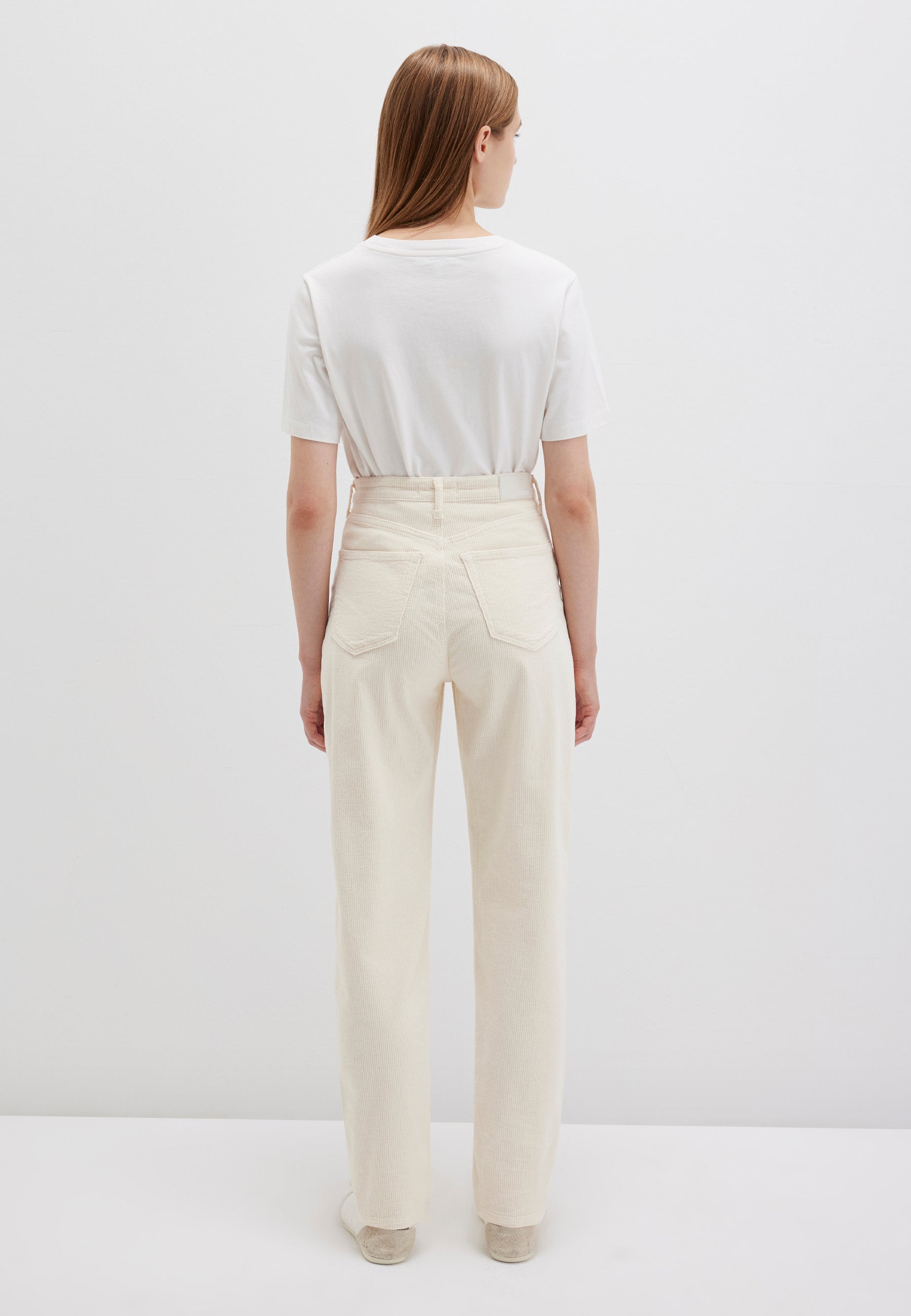 Laura in Angora Cord Hosen Mavi