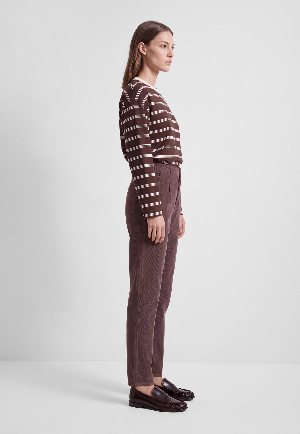 Cordhose Laura in Sparrow Corduroy