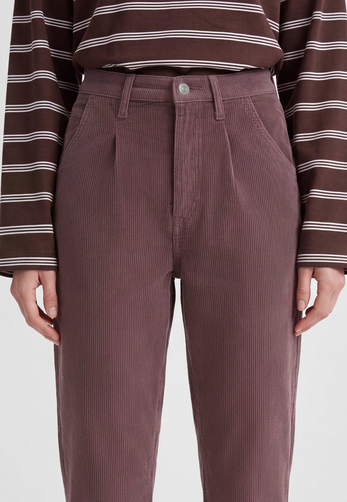 Cordhose Laura in Sparrow Corduroy