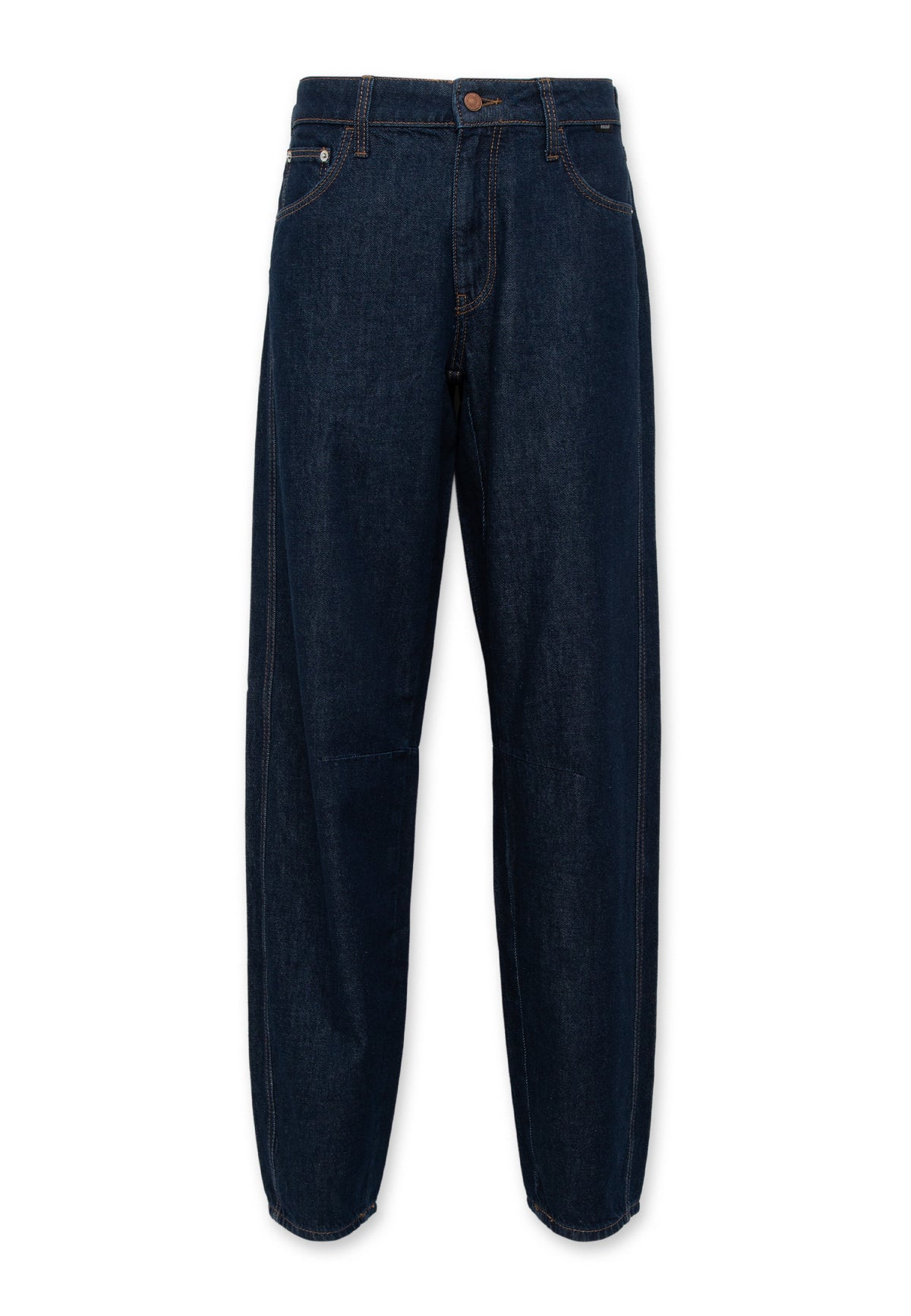 Jeans Leila With Cut in Rinse 90S Jeans Mavi