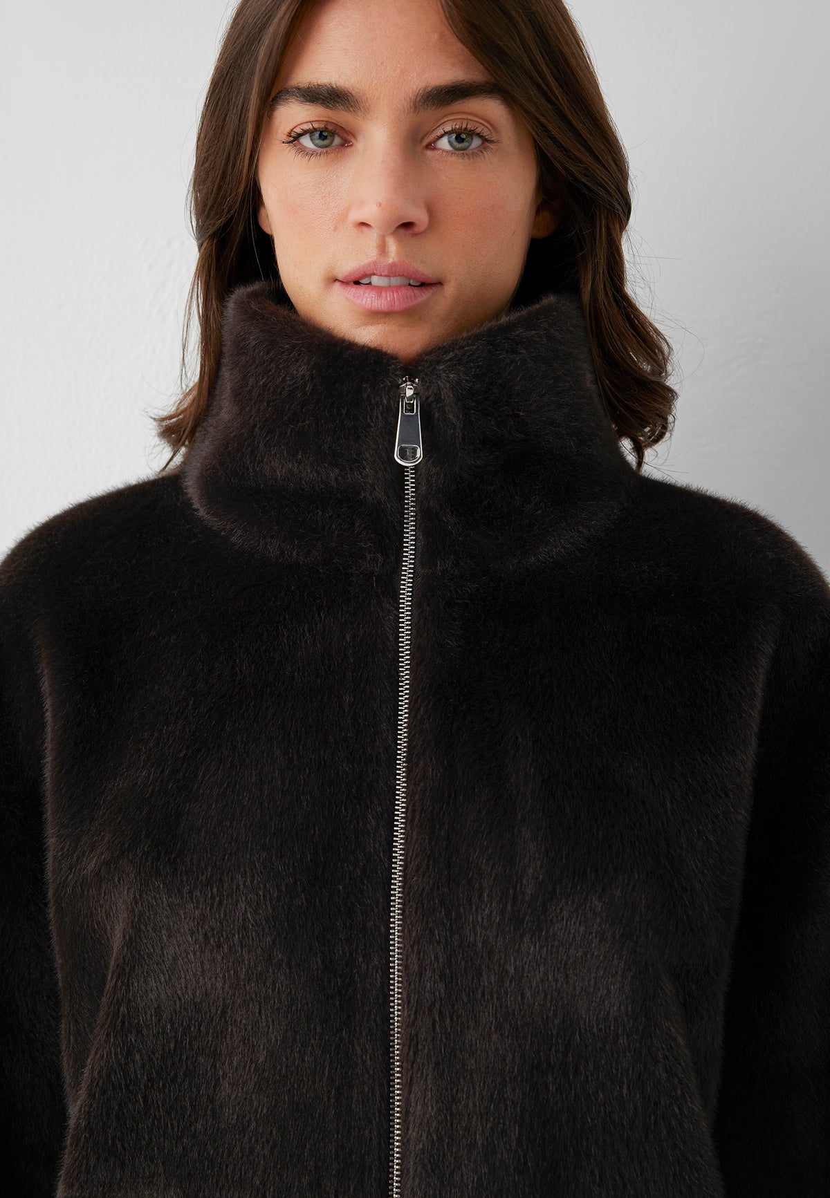 Jacke High Neck in After Dark Jacken Mavi