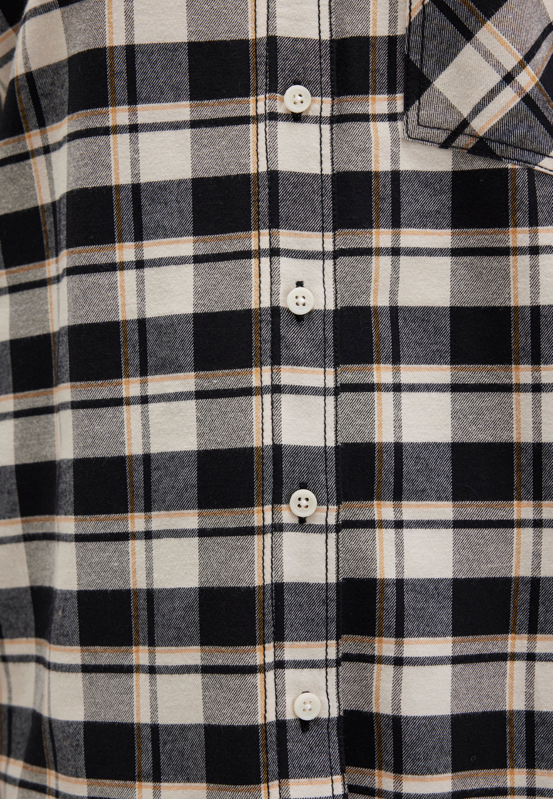 Woven Shirt in Brown Check