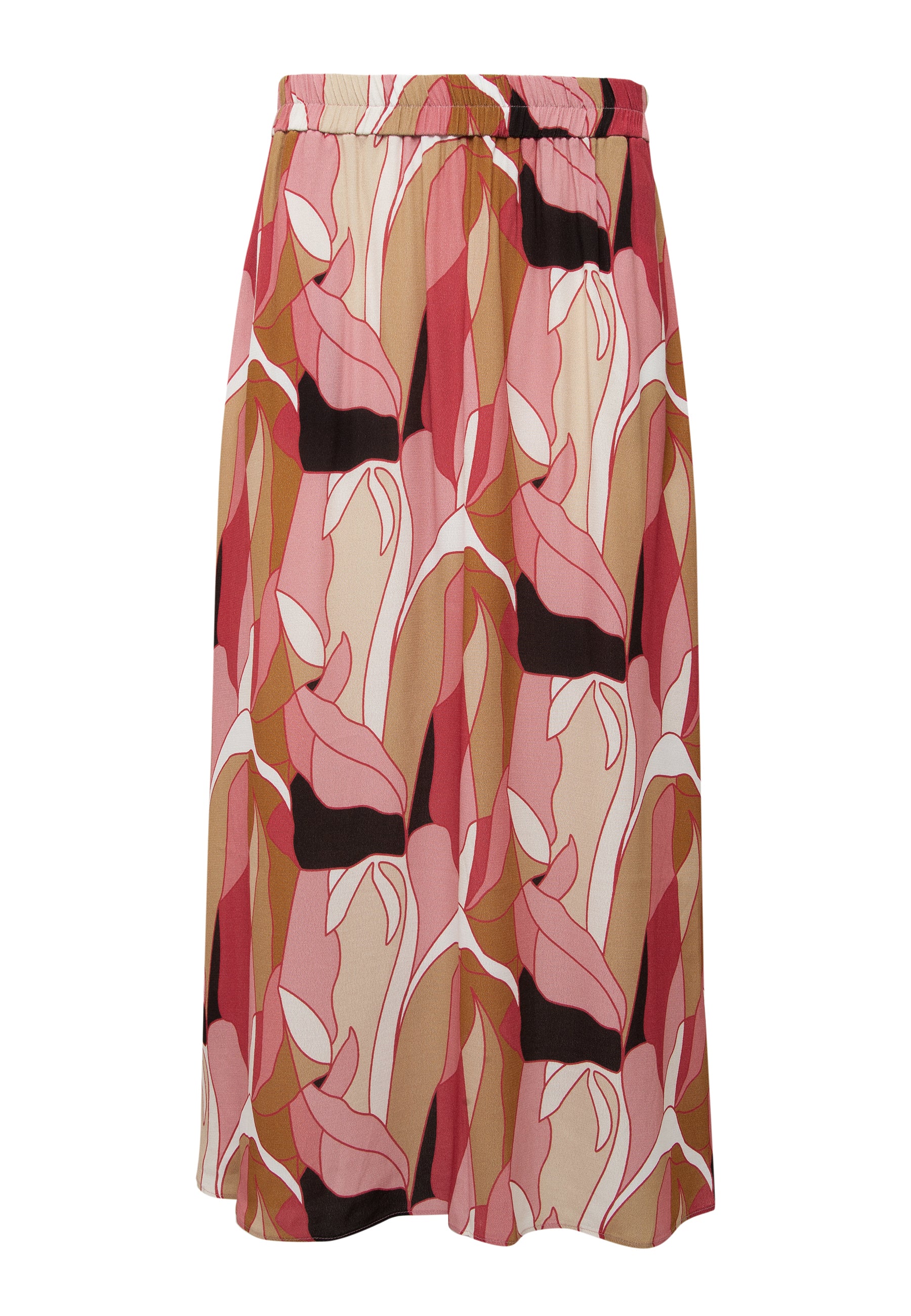 Woven Skirt in Retro Pink Print Röcke Mavi