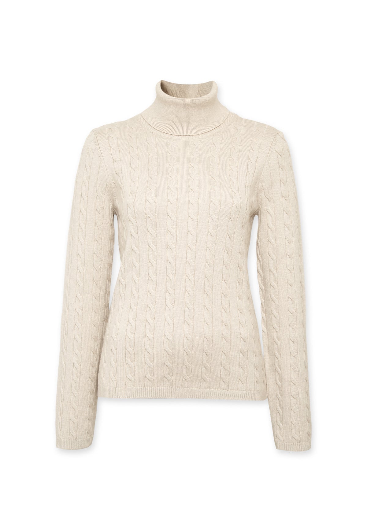 Rollkragenpullover High Neck in Pumice Stone Pullover Mavi