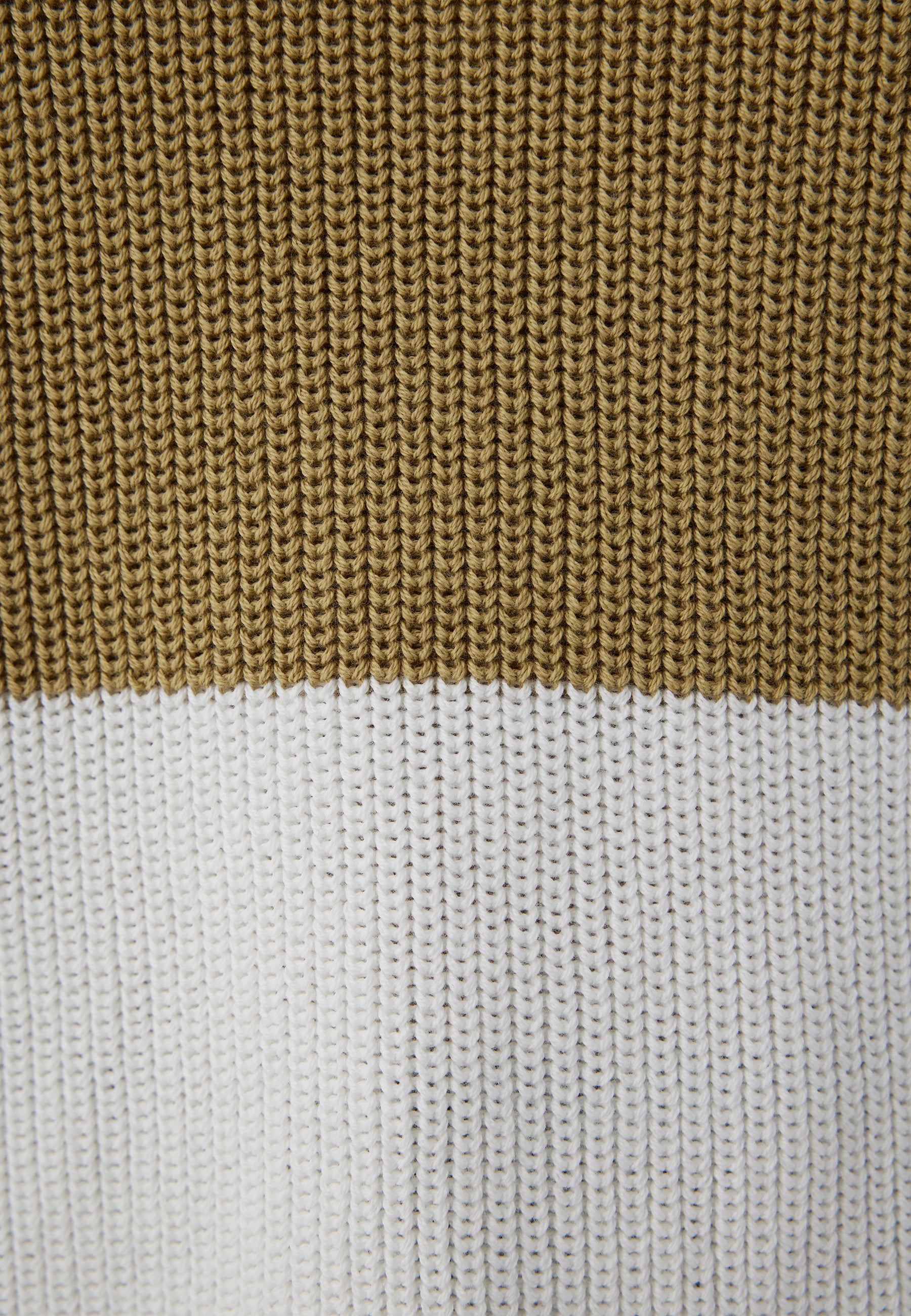 Pullover Striped in Dark Olive Pullover Mavi
