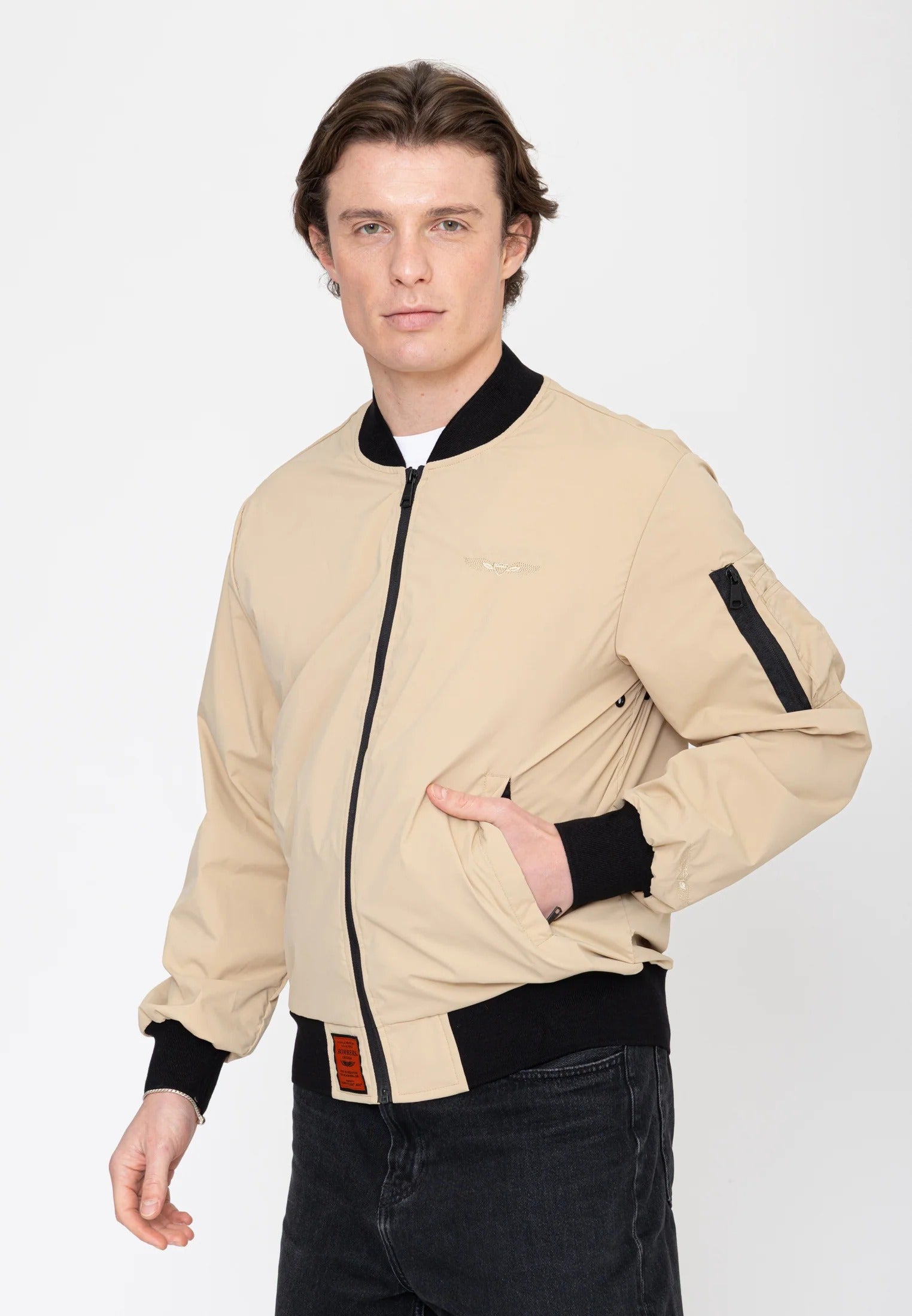 MA Light-M Bomberjacke in Beige Jacken Bombers Original