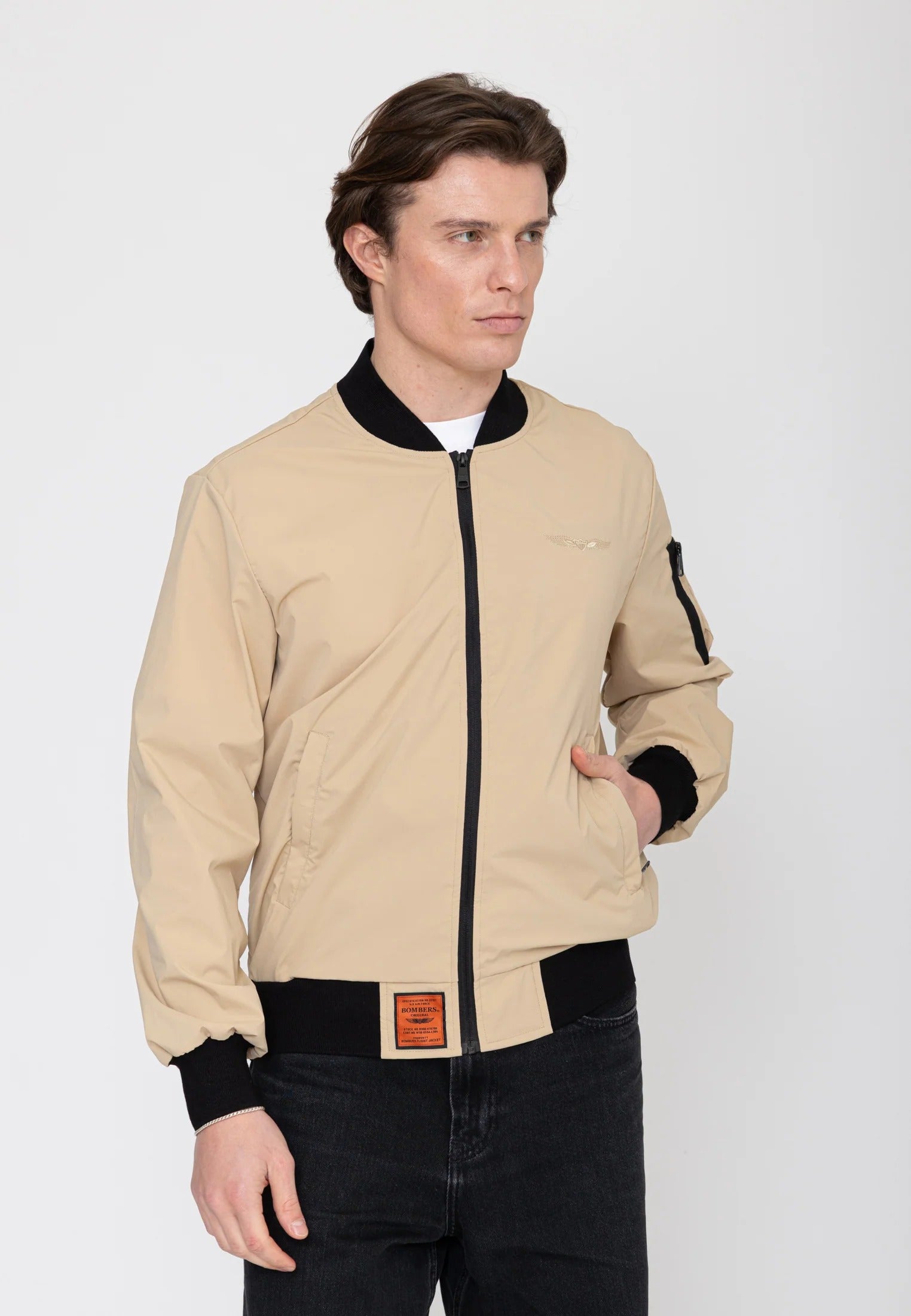 MA Light-M Bomberjacke in Beige Jacken Bombers Original
