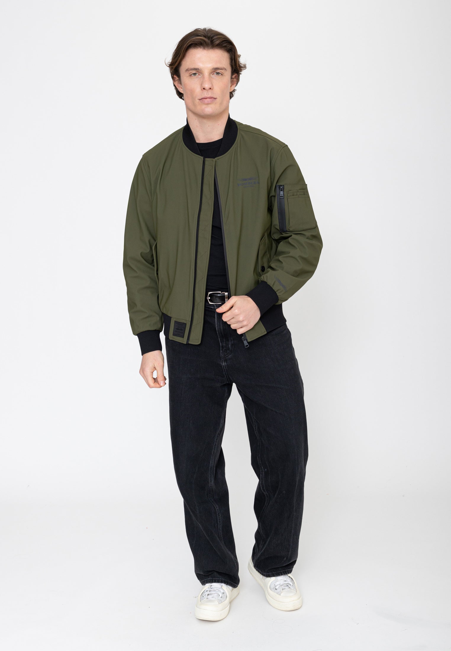 MA Light-M Bomberjacke in Kaki Jacken Bombers Original