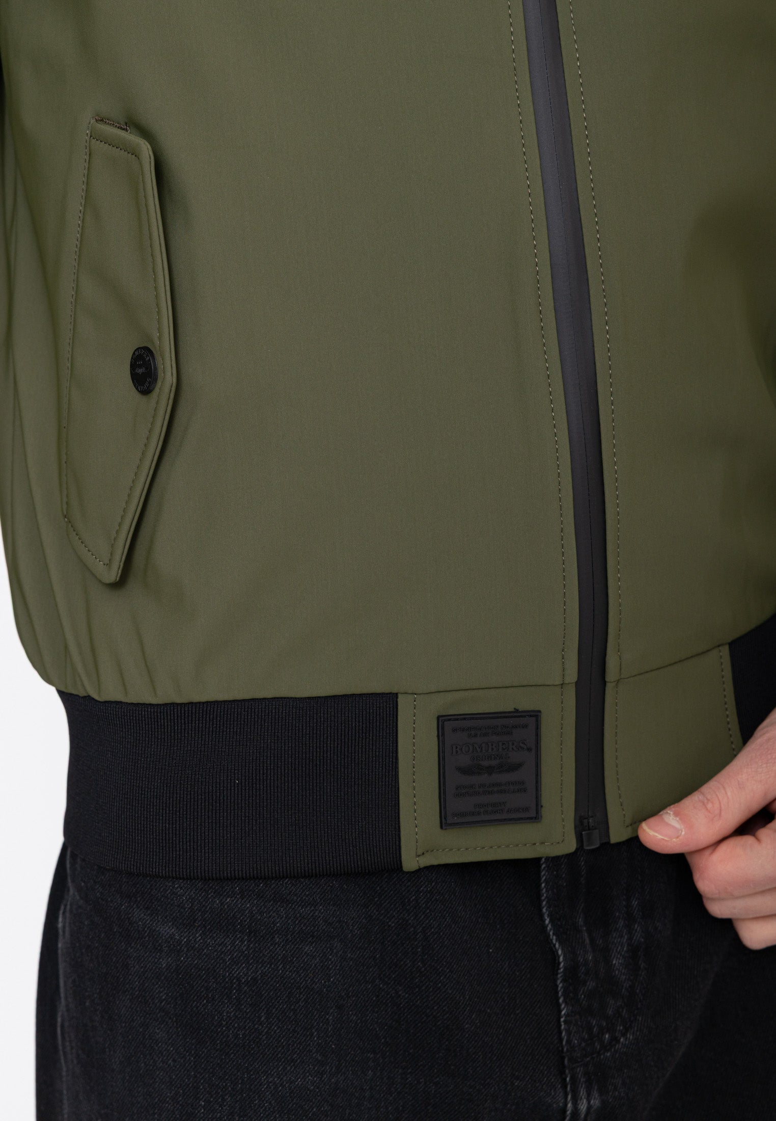 MA Light-M Bomberjacke in Kaki Jacken Bombers Original