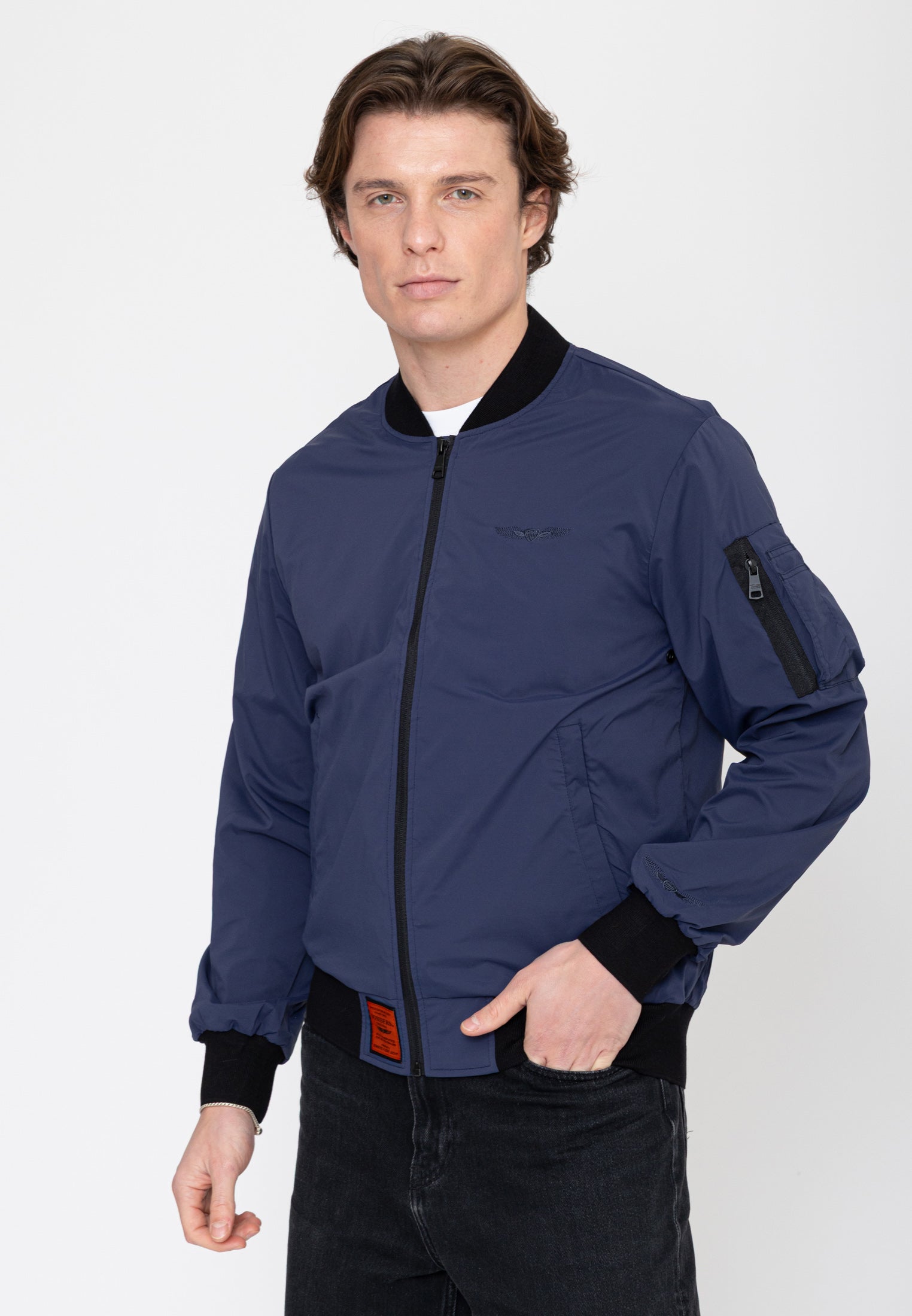 MA Light-M Bomberjacke in Navy Jacken Bombers Original