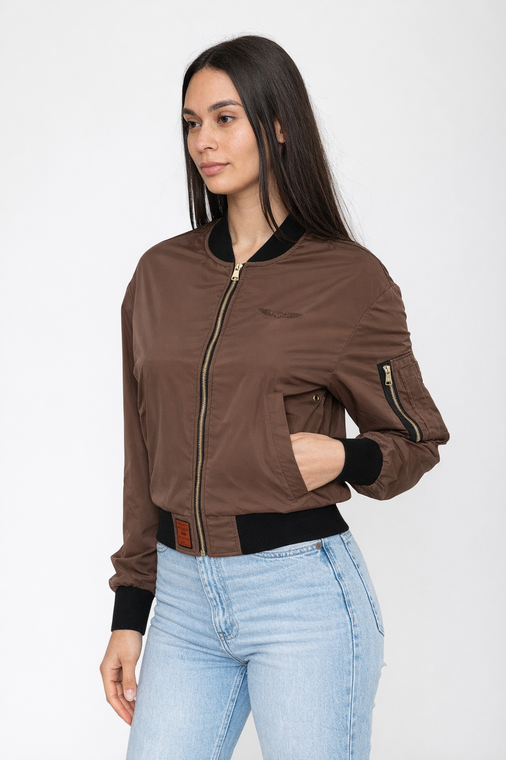 MA Light-W Bomberjacke in Brown Jacken Bombers Original
