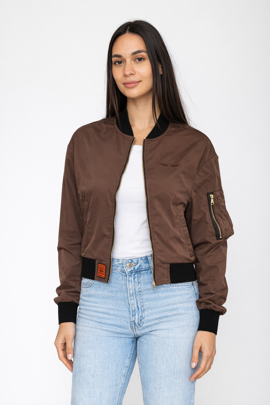 MA Light-W Bomberjacke in Brown Jacken Bombers Original