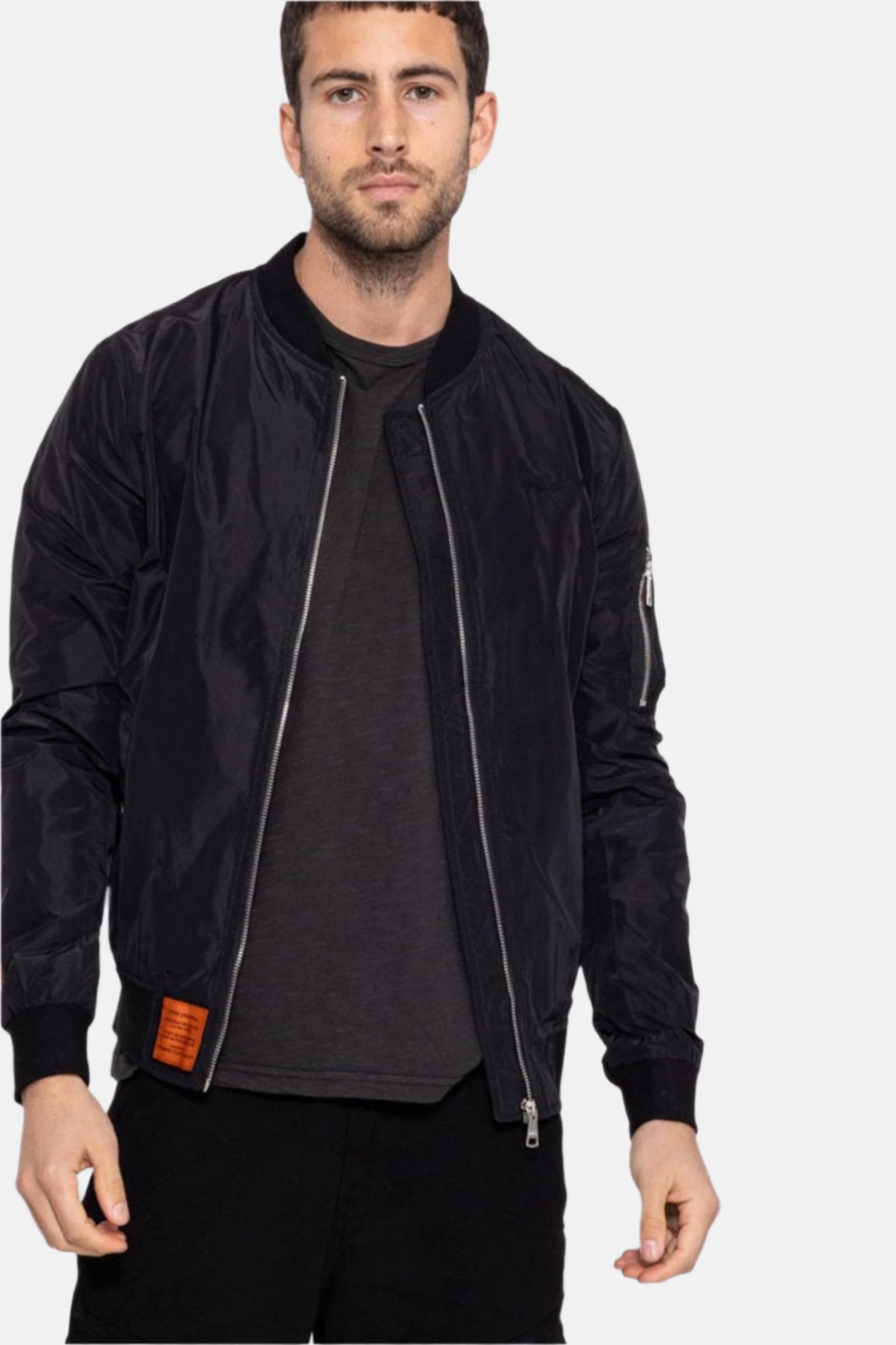 Max M Bomberjacke in Black Jacken Bombers Original   