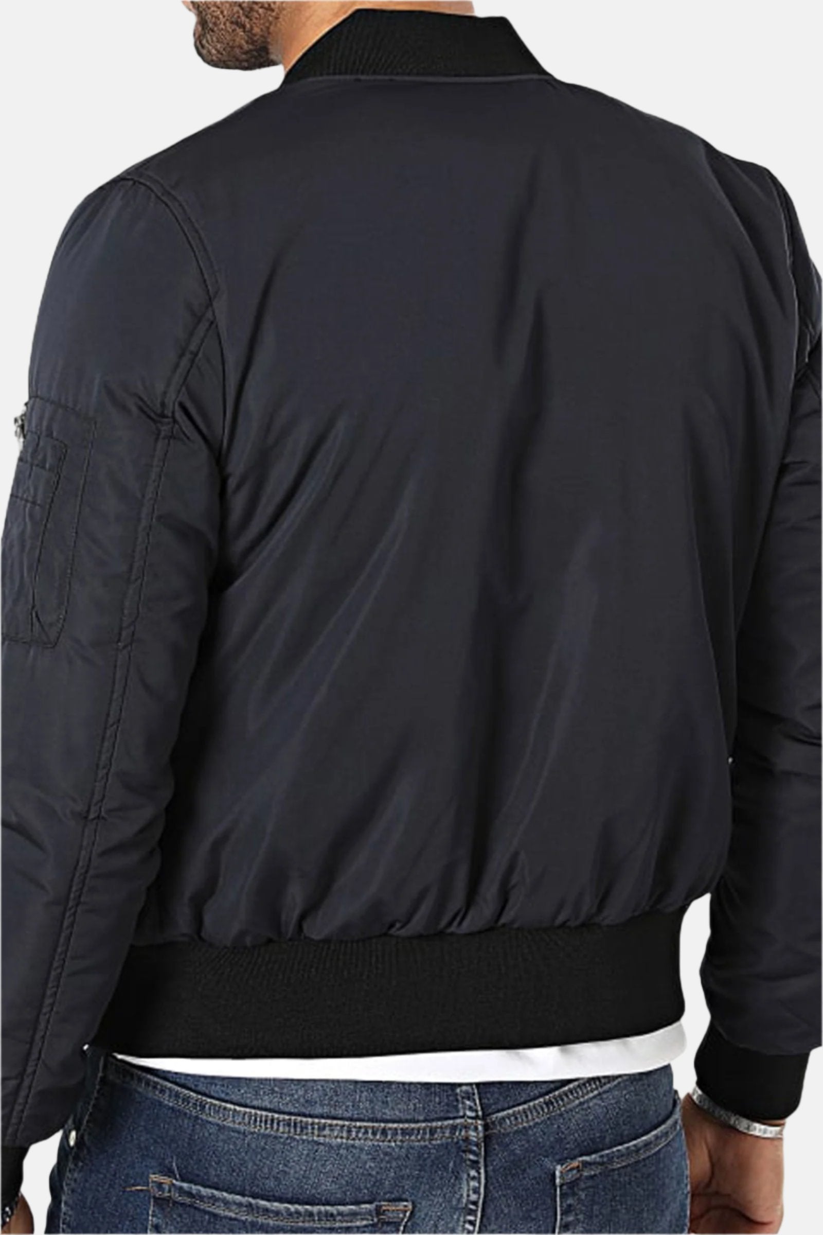 Max M Bomberjacke in Black Jacken Bombers Original   