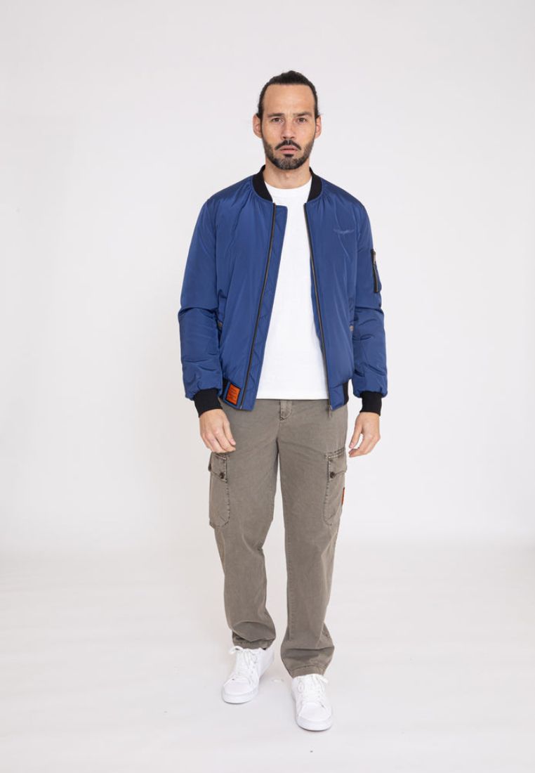 Max M Bomberjacke in Indigo Jacken Bombers Original   