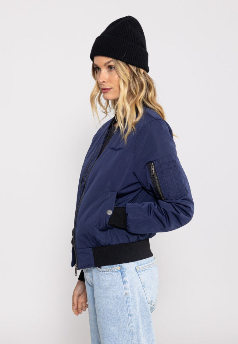 Max W Bomberjacke in Indigo Jacken Bombers Original   