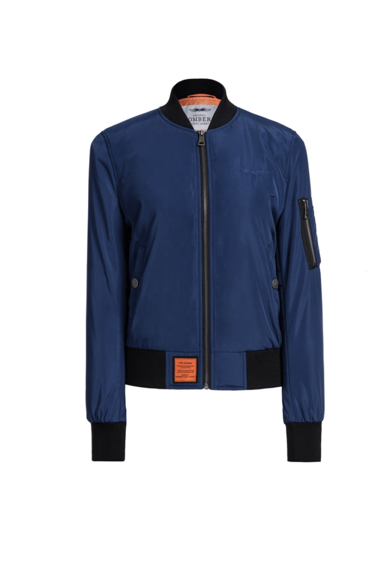 Max W Bomberjacke in Indigo Jacken Bombers Original   