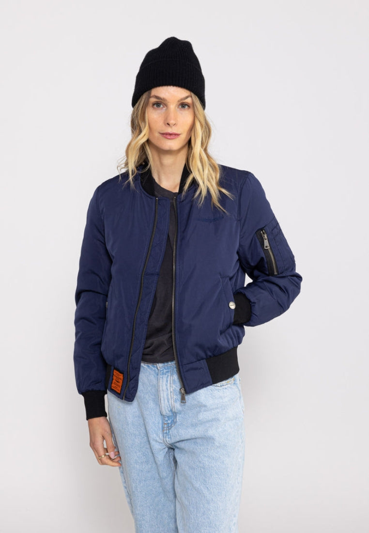 Max W Bomberjacke in Indigo Jacken Bombers Original   