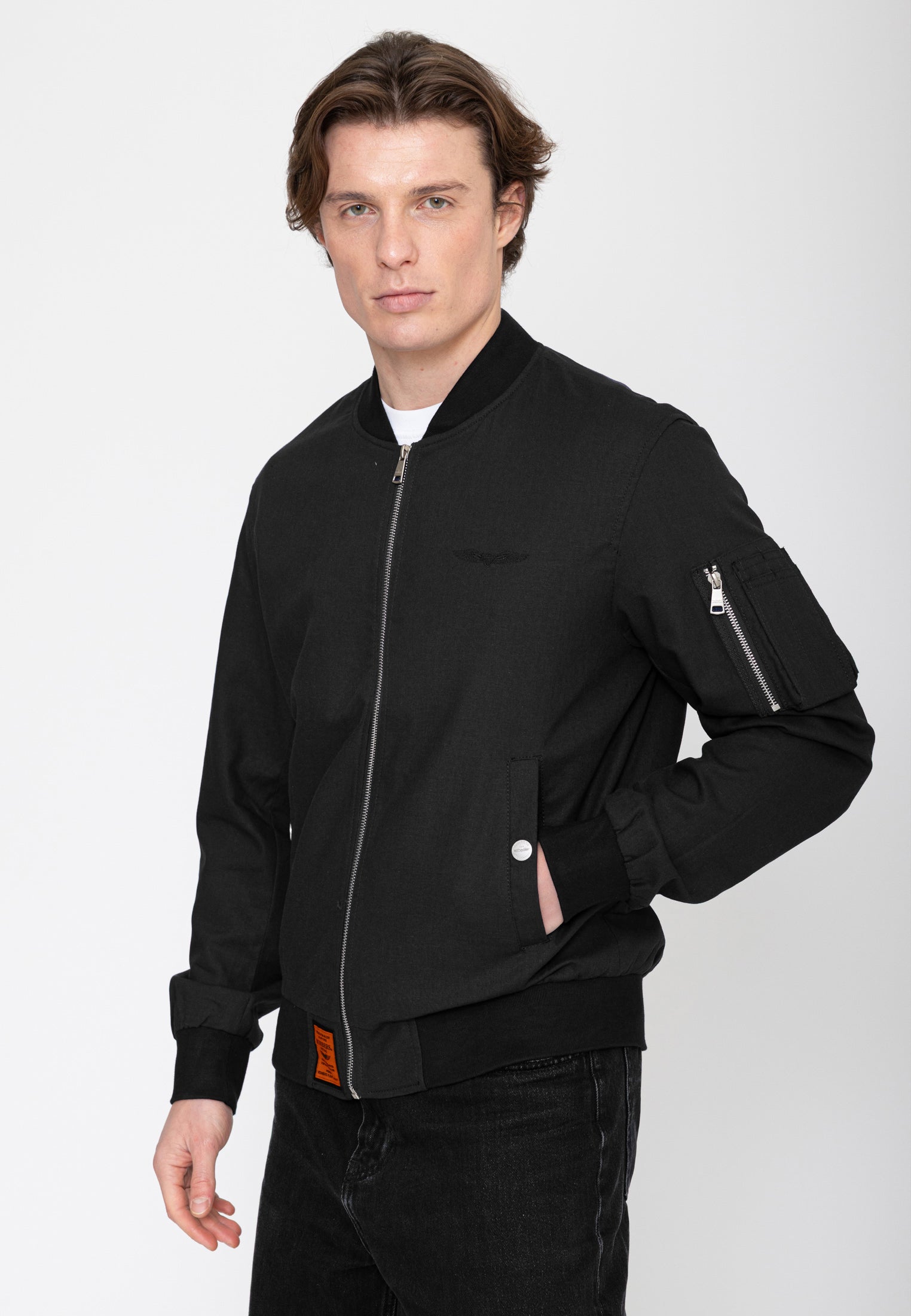 Millem-M Bomberjacke in Black Jacken Bombers Original