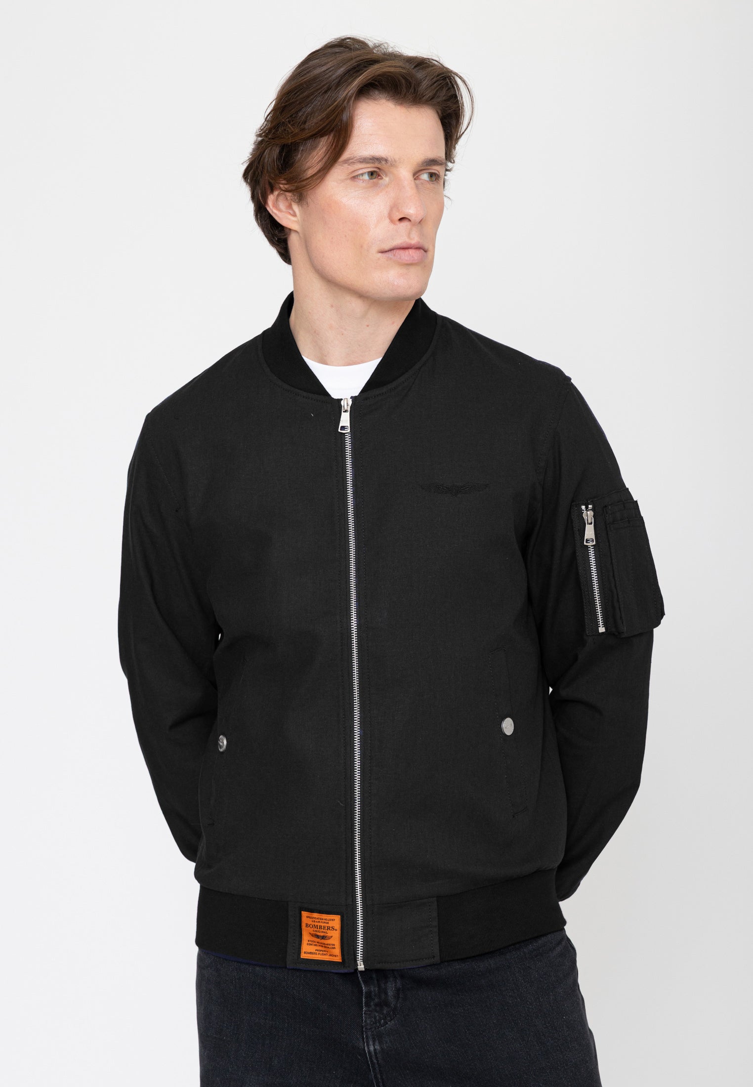 Millem-M Bomberjacke in Black Jacken Bombers Original