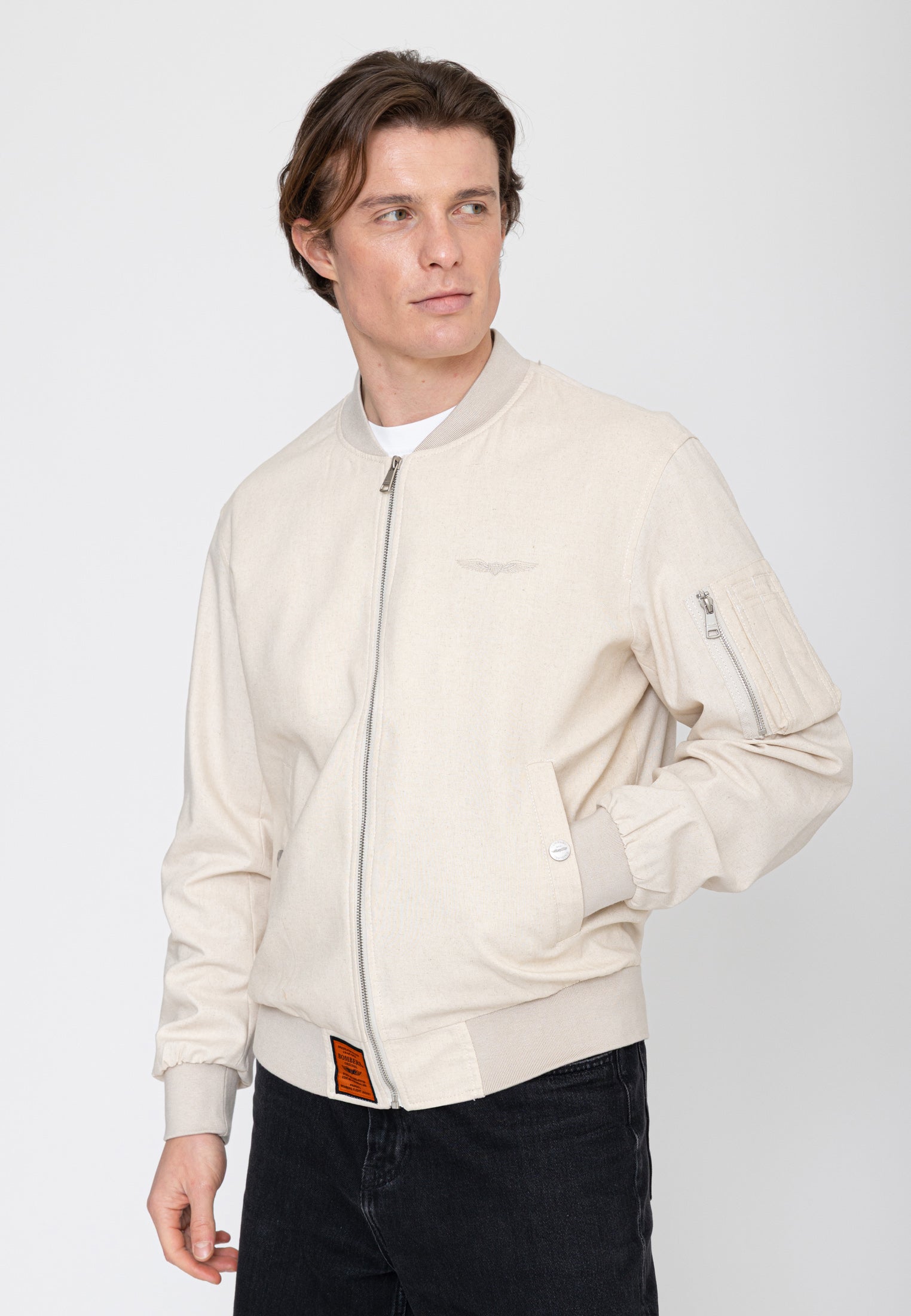 Millem-M Bomberjacke in Cream Jacken Bombers Original