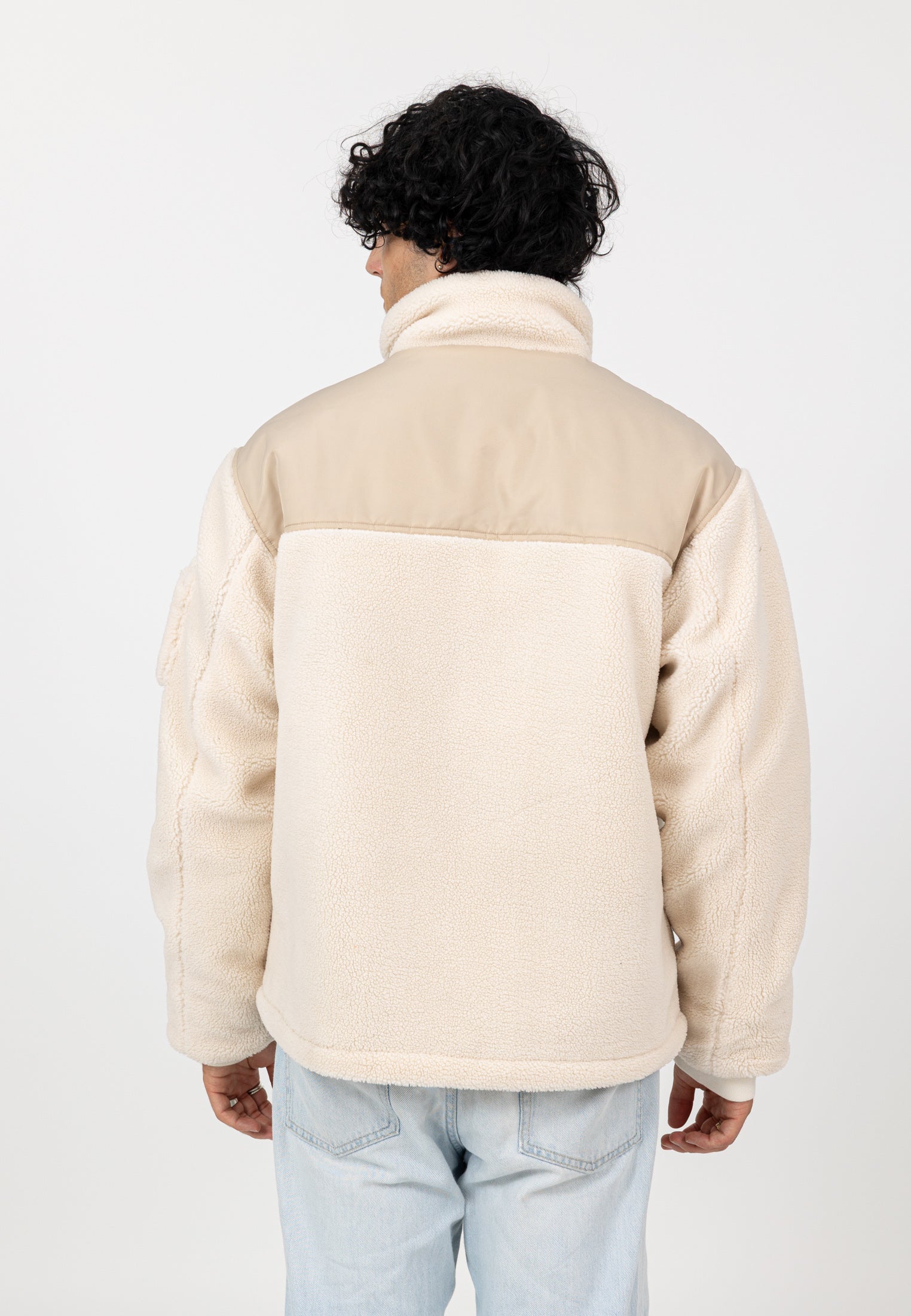 Moncton-M in Cream Jacken Bombers Original