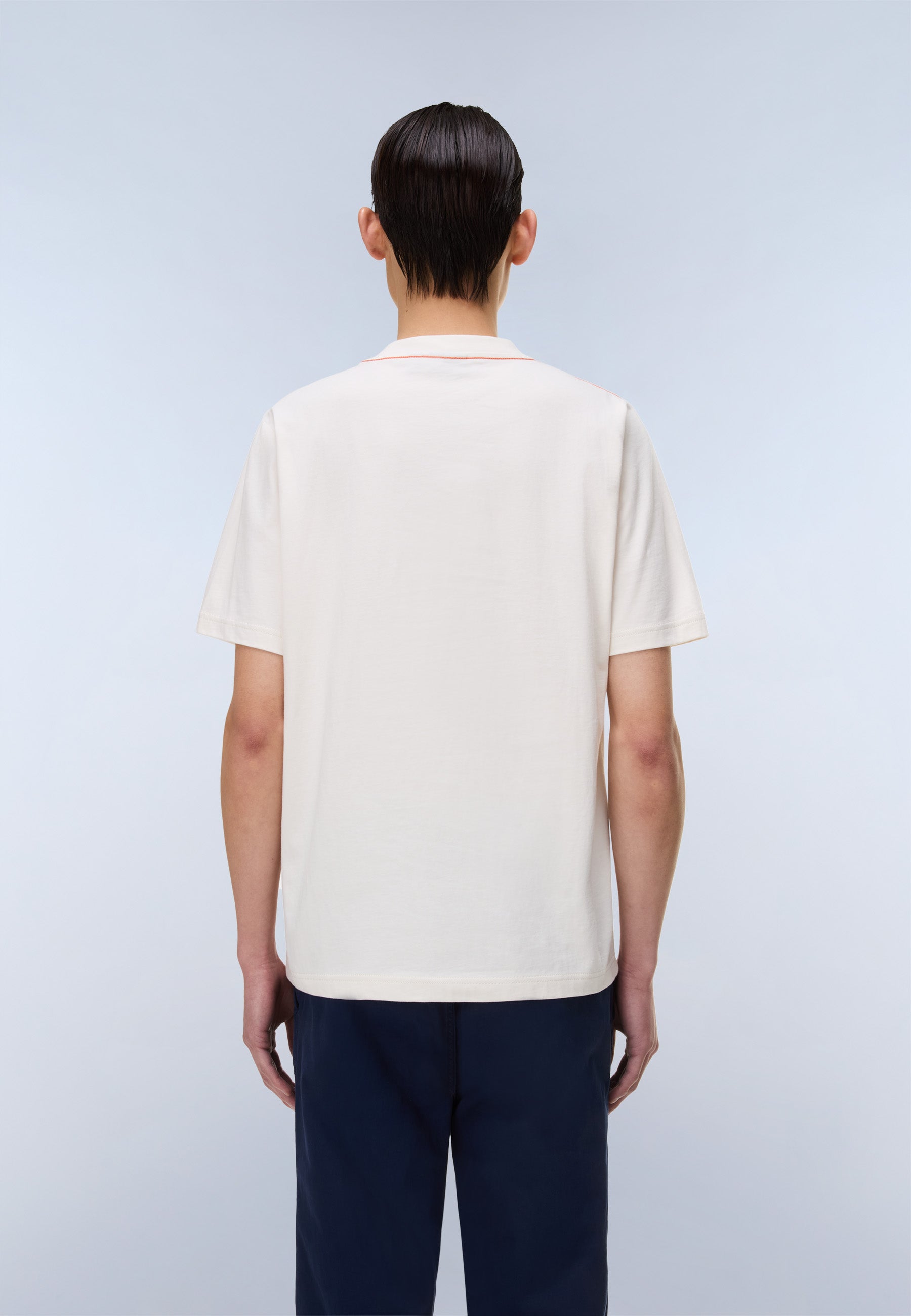T-Shirt S-LODESTAR SS in White Whisper T-Shirts Napapijri