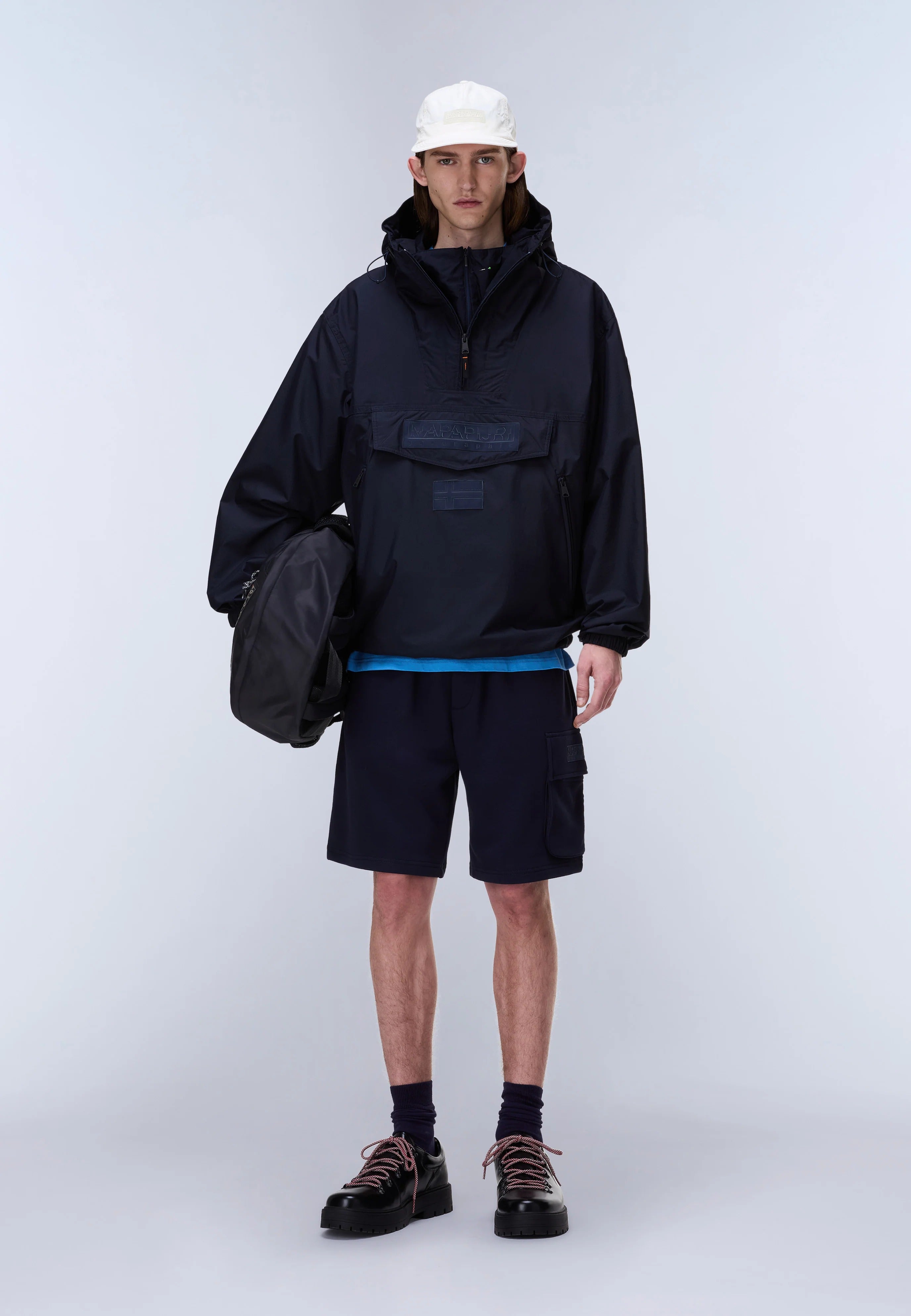 Anorakjacke RAINFOREST NEXT WB in Blu Marine Jacken Napapijri
