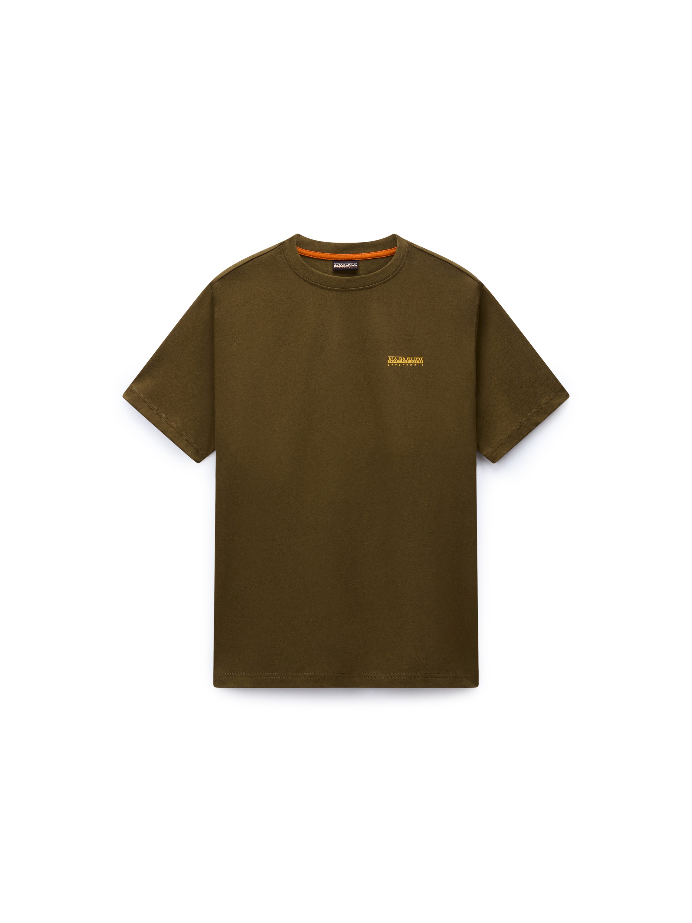 T-Shirt S-FLINT SS in Dark Olive T-Shirts Napapijri