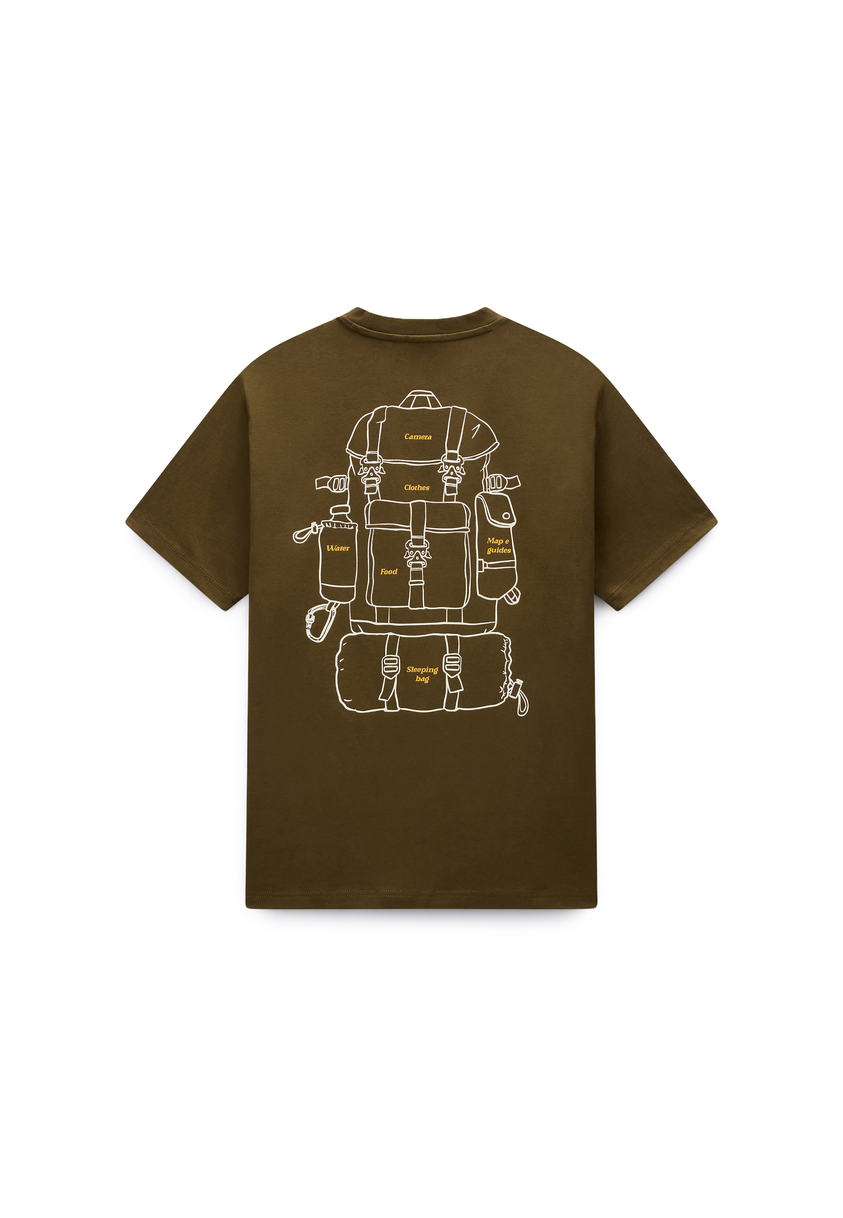 T-Shirt S-FLINT SS in Dark Olive T-Shirts Napapijri