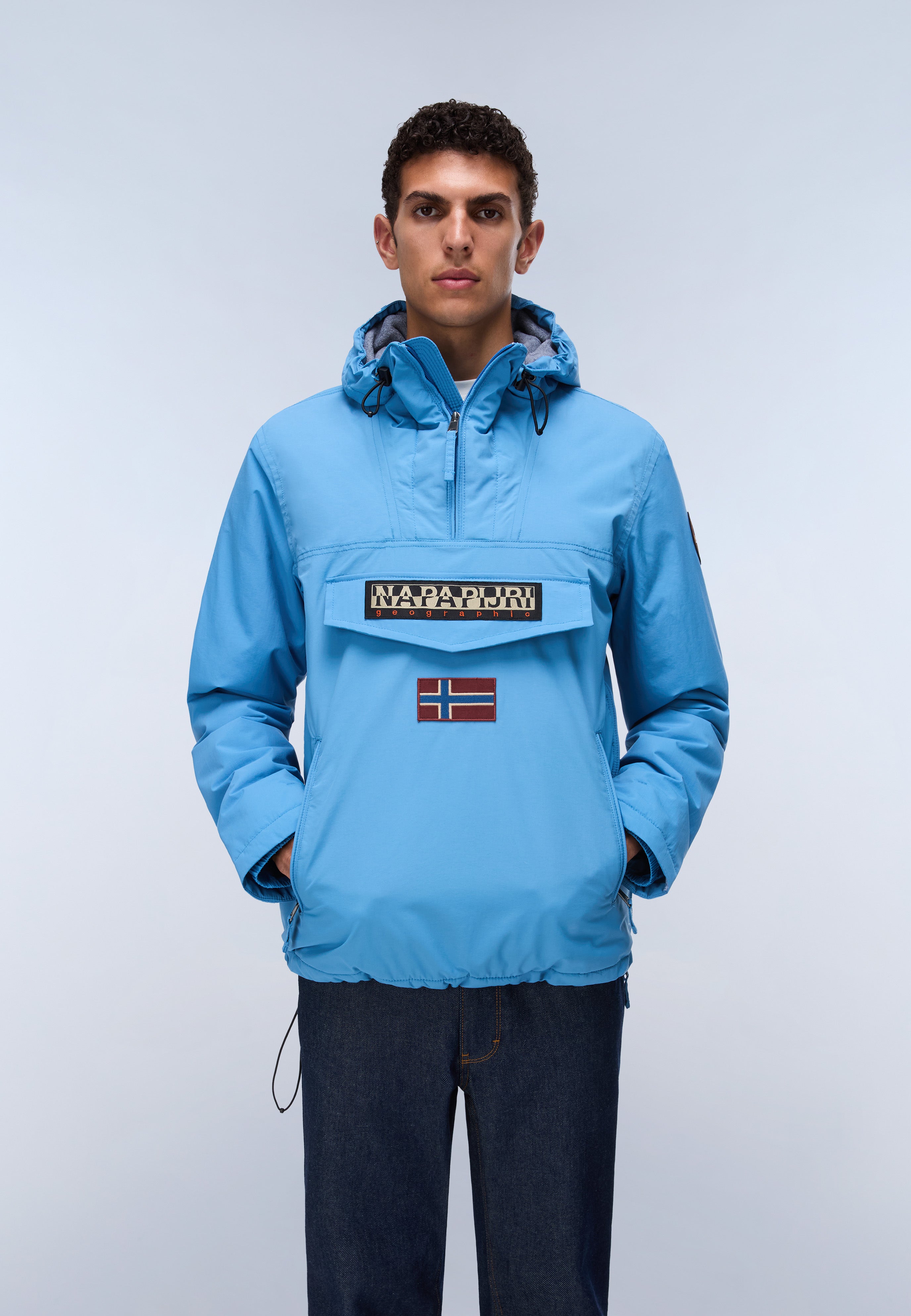 Anorakjacke RAINFOREST POCKET 2 in Cyaneus B9E Jacken Napapijri