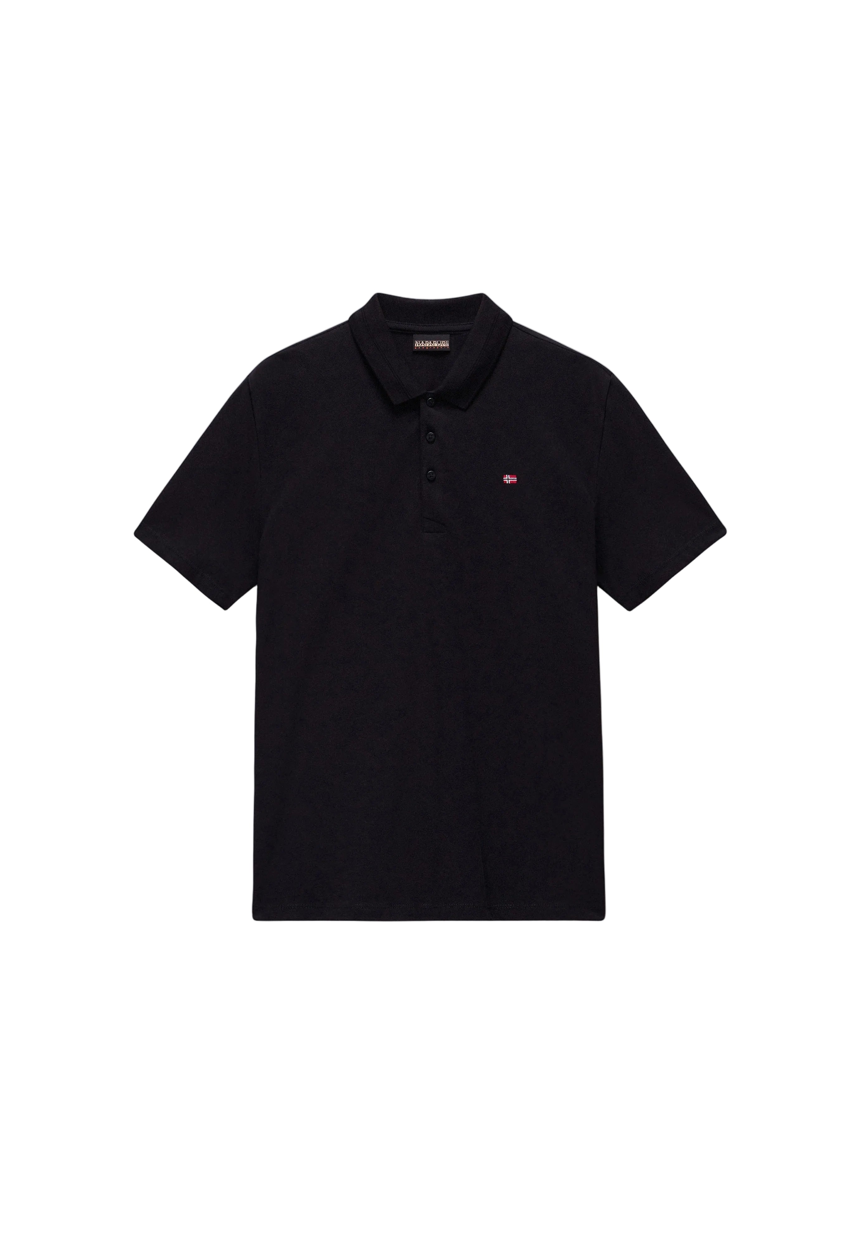 Polo EALIS SS in Black T-Shirts Napapijri