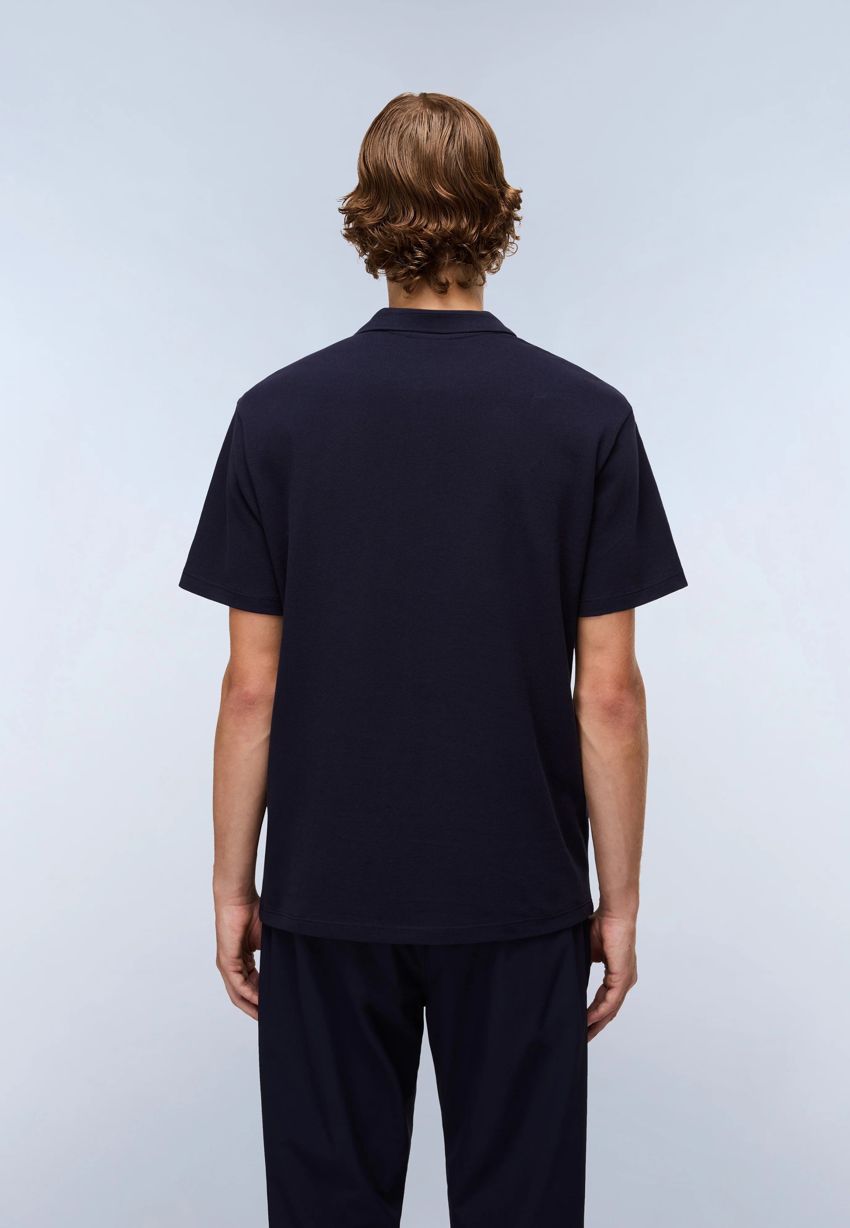 Polo EALIS SS in Blu Marine T-Shirts Napapijri
