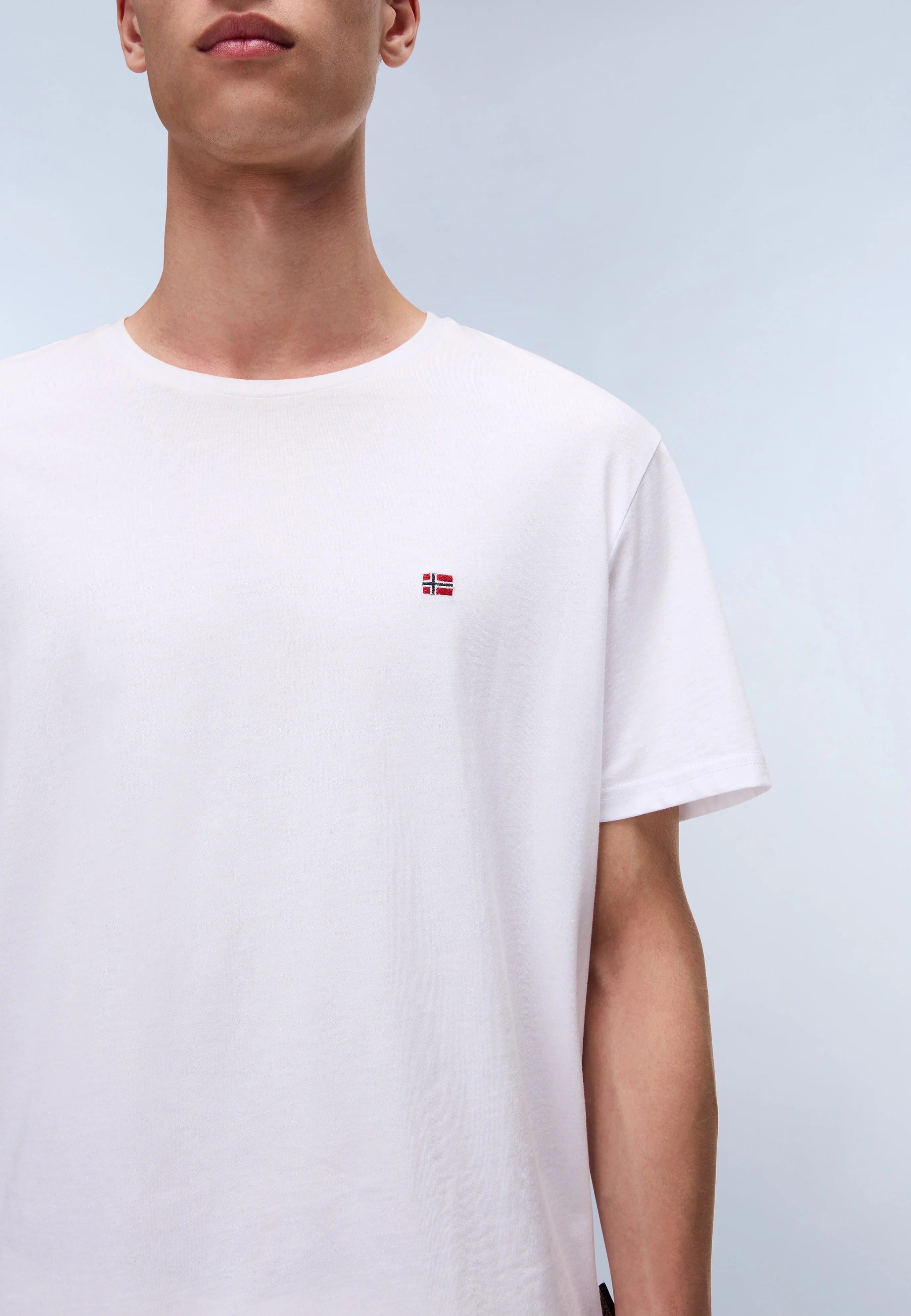 T-Shirt SALIS SS in Bright White T-Shirts Napapijri