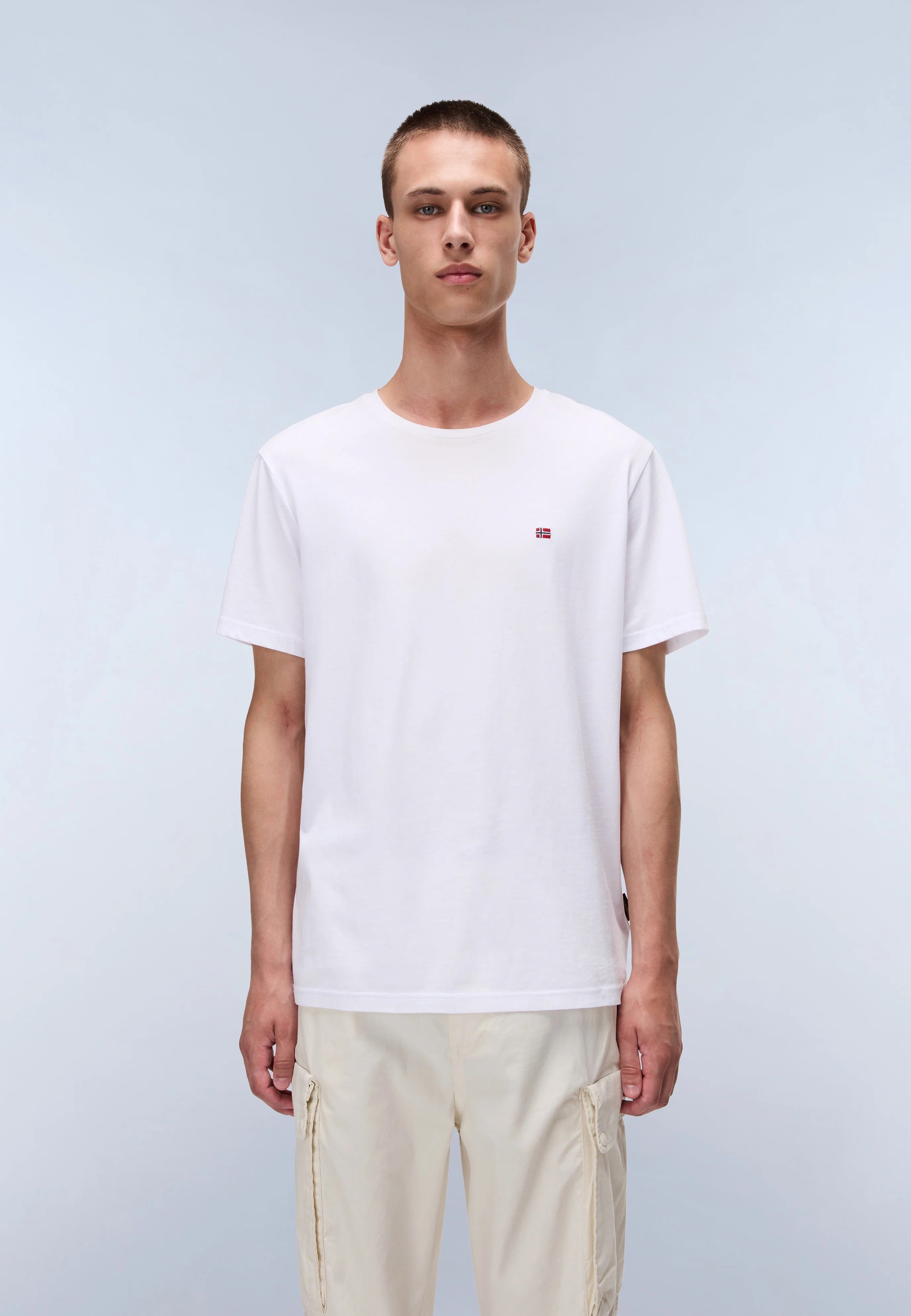 T-Shirt SALIS SS in Bright White T-Shirts Napapijri
