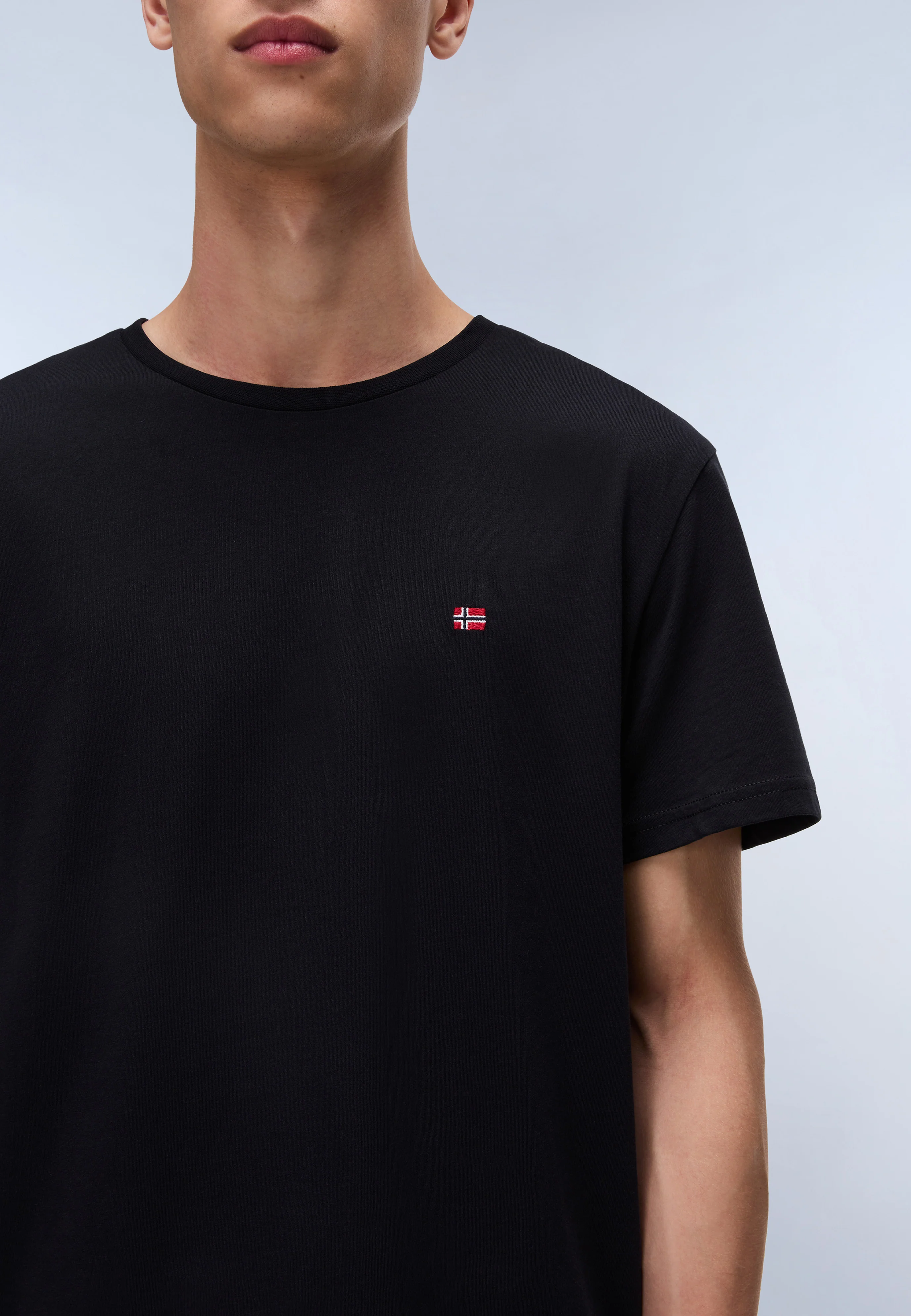 T-Shirt SALIS SS in Black T-Shirts Napapijri