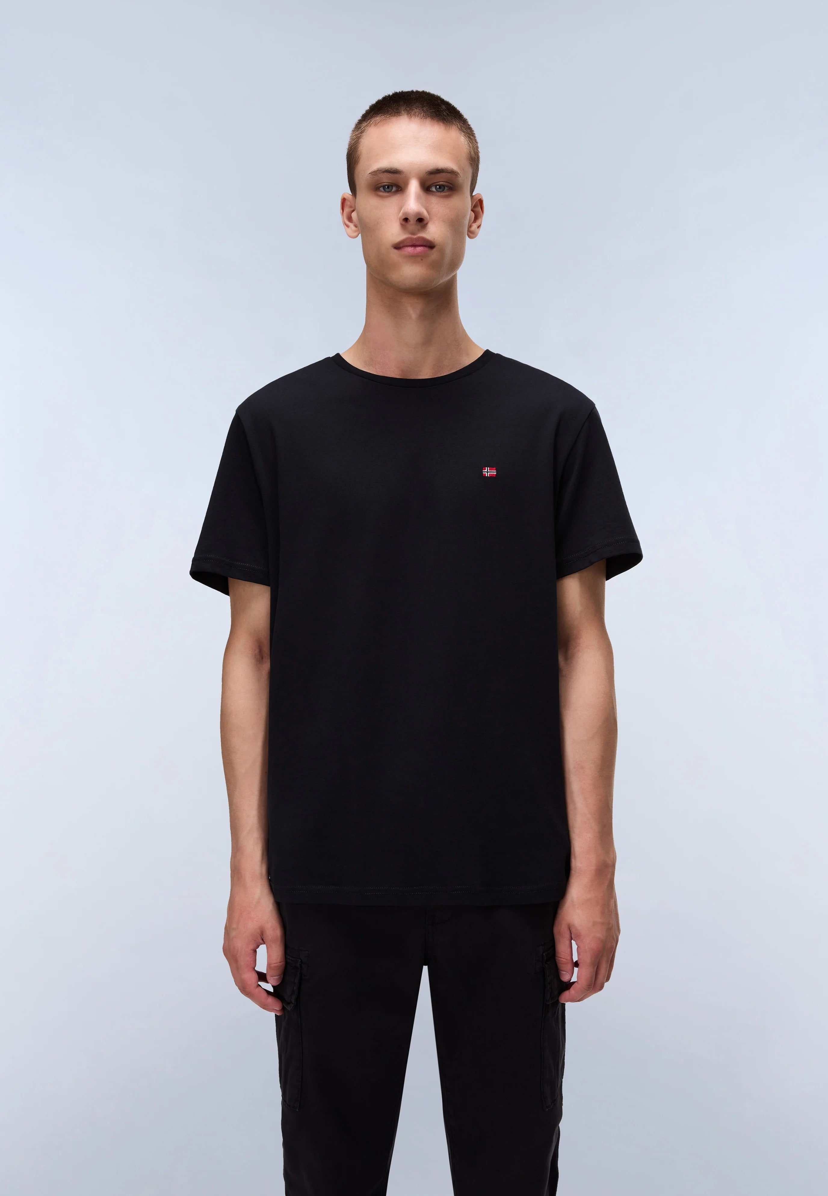 T-Shirt SALIS SS in Black T-Shirts Napapijri