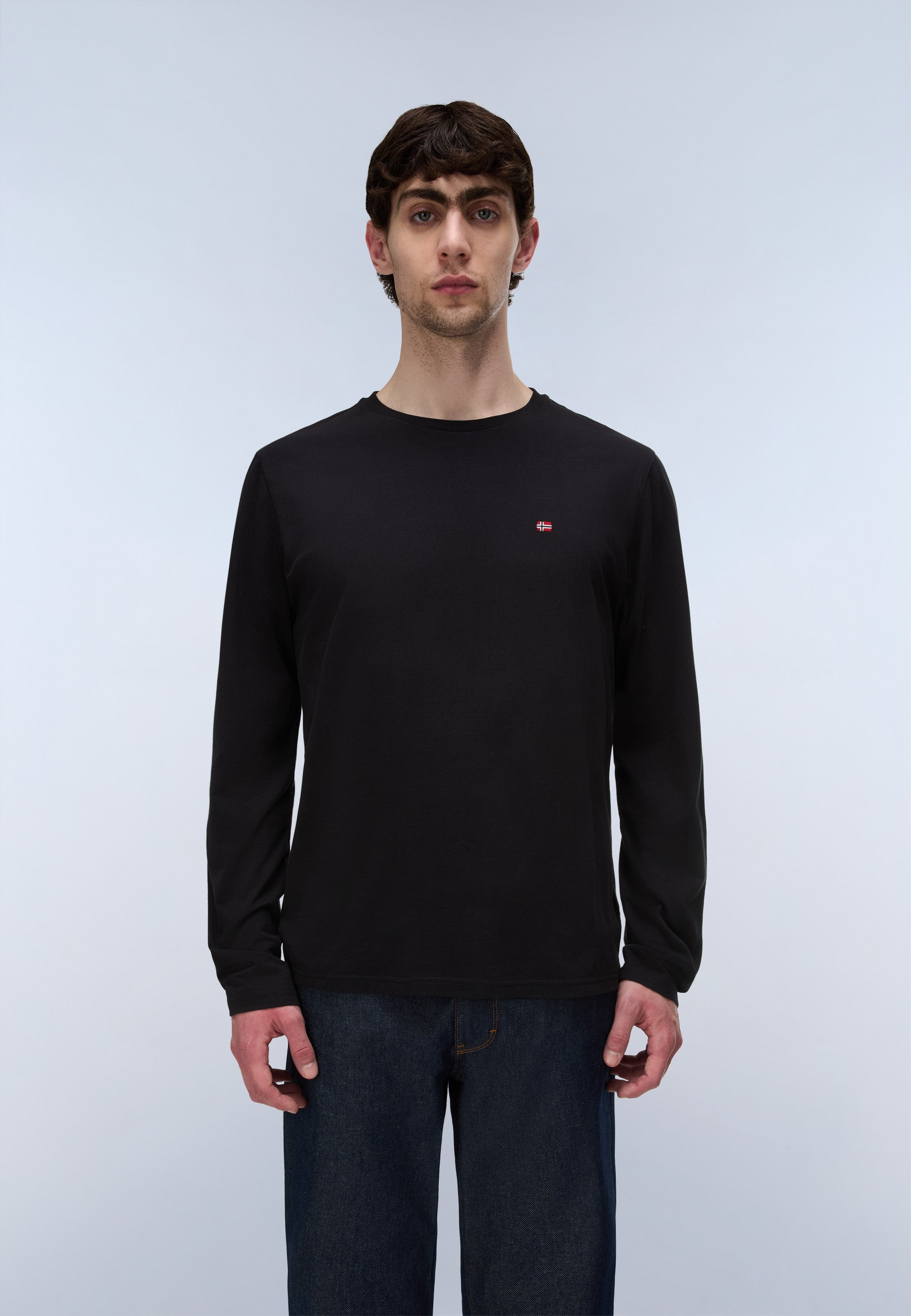 Langarmshirt SALIS LS 1 in Black 041 T-Shirts Napapijri