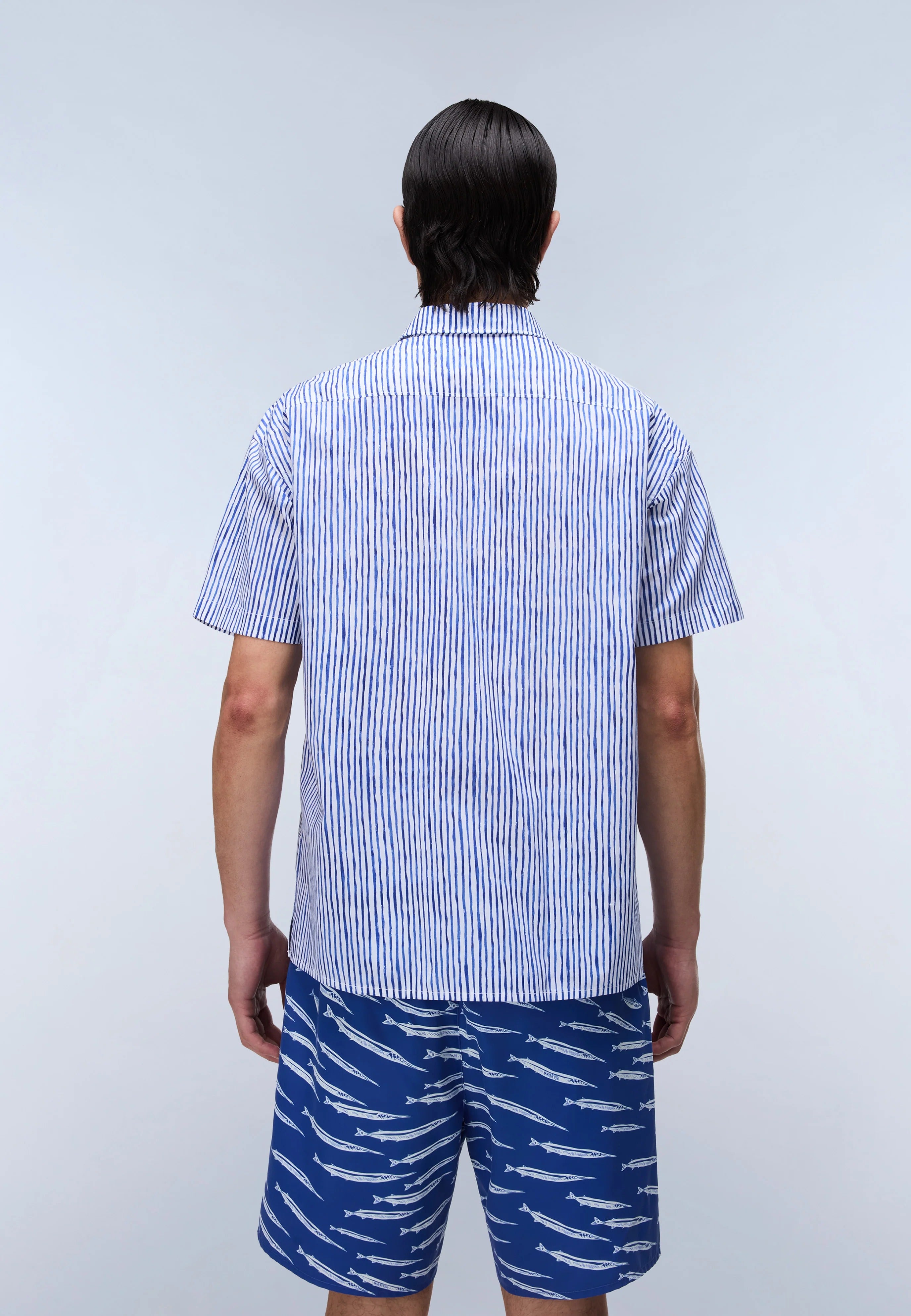 Kurzarmhemd G-ELIOR SS in AOP Stripe Hemden Napapijri
