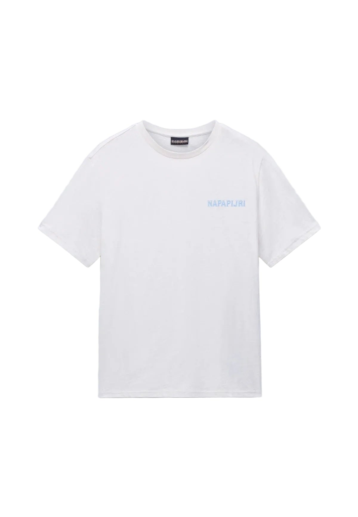 T-Shirt S-ELIOR SS in White Whisper T-Shirts Napapijri