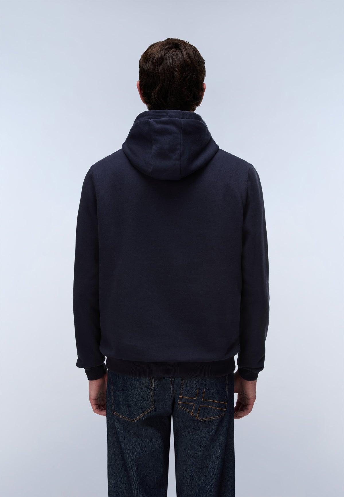Kapuzenpullover BURGEE HZH 2.0 in Blu Marine Kapuzenpullover Napapijri