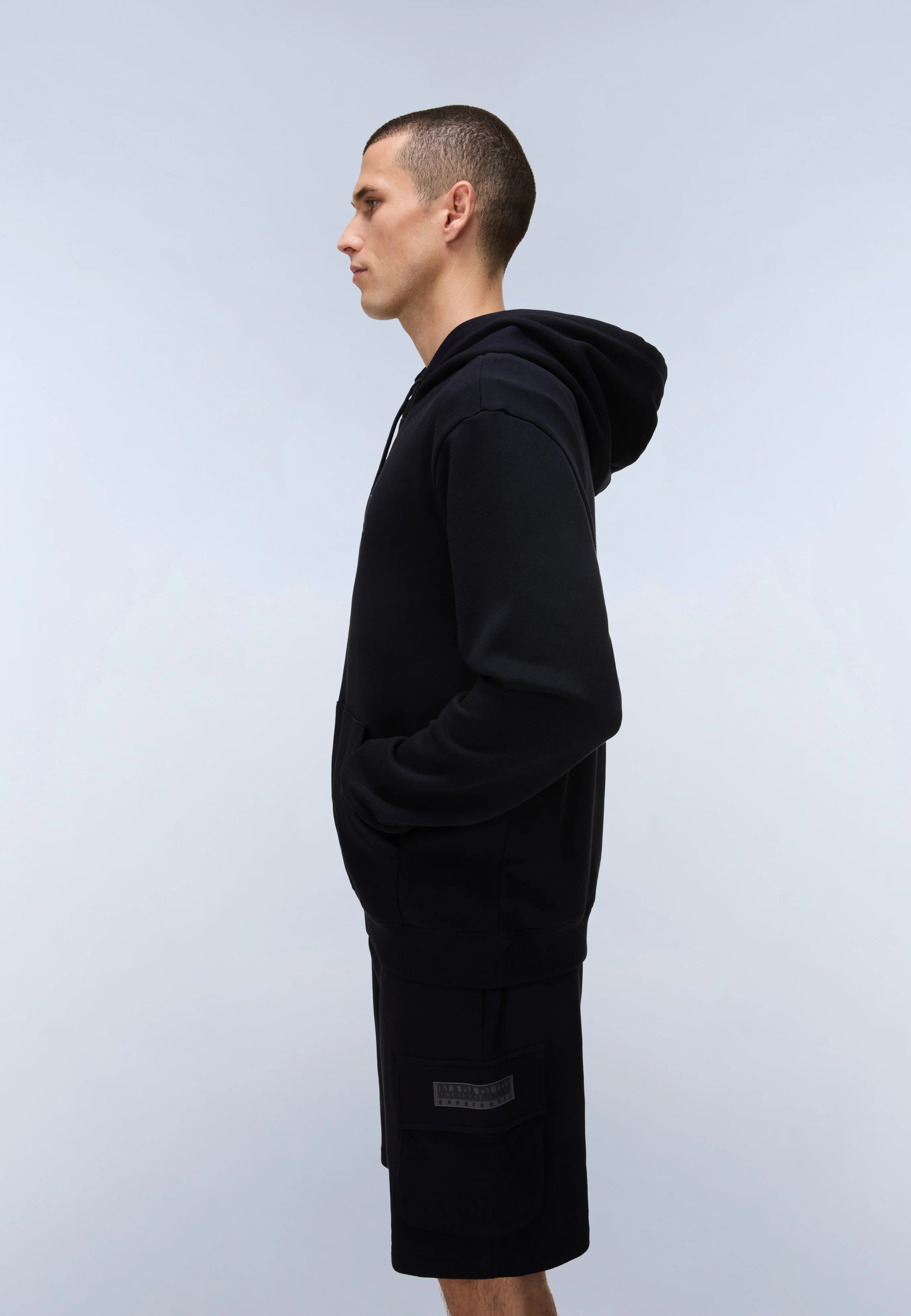 Kapuzenpullover B-BOX LOGO H1 in Black Beauty Kapuzenpullover Napapijri