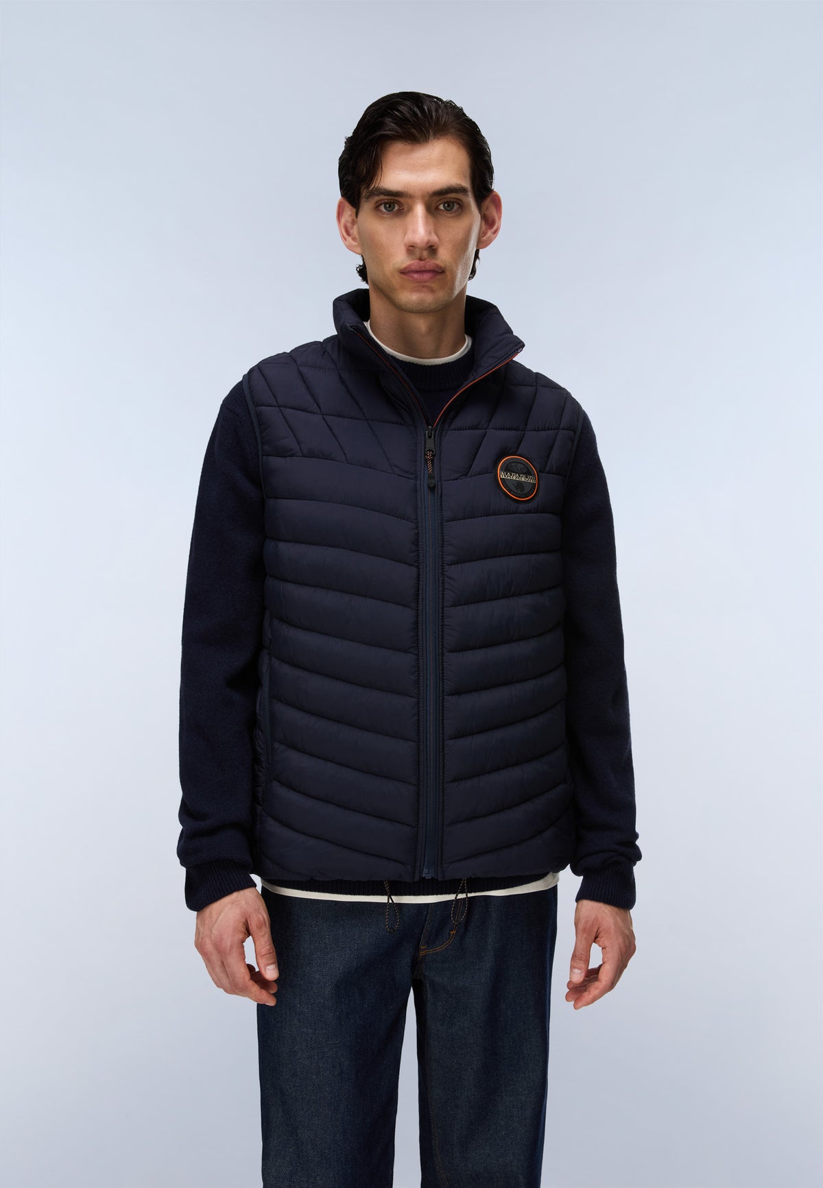 Gilet A-LAPAZ V in Lapaz Blue Mrt Jacken Napapijri