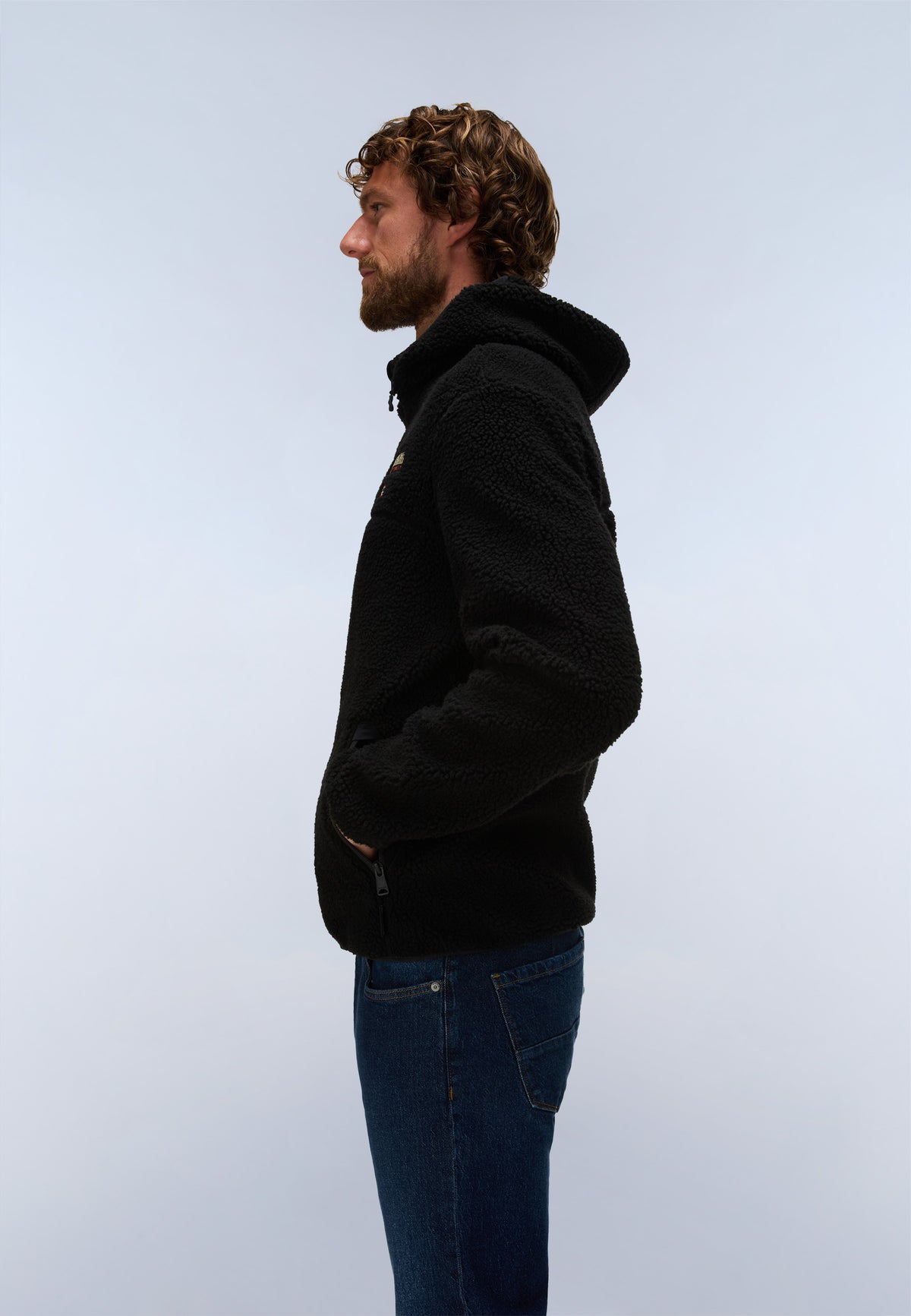 Sherpajacke T-TYNIK FZH in Black 041 Jacken Napapijri