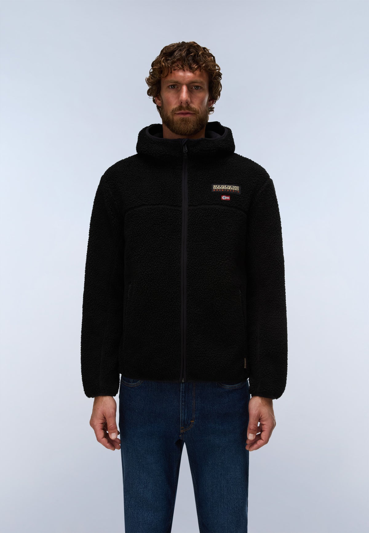 Sherpajacke T-TYNIK FZH in Black 041 Jacken Napapijri