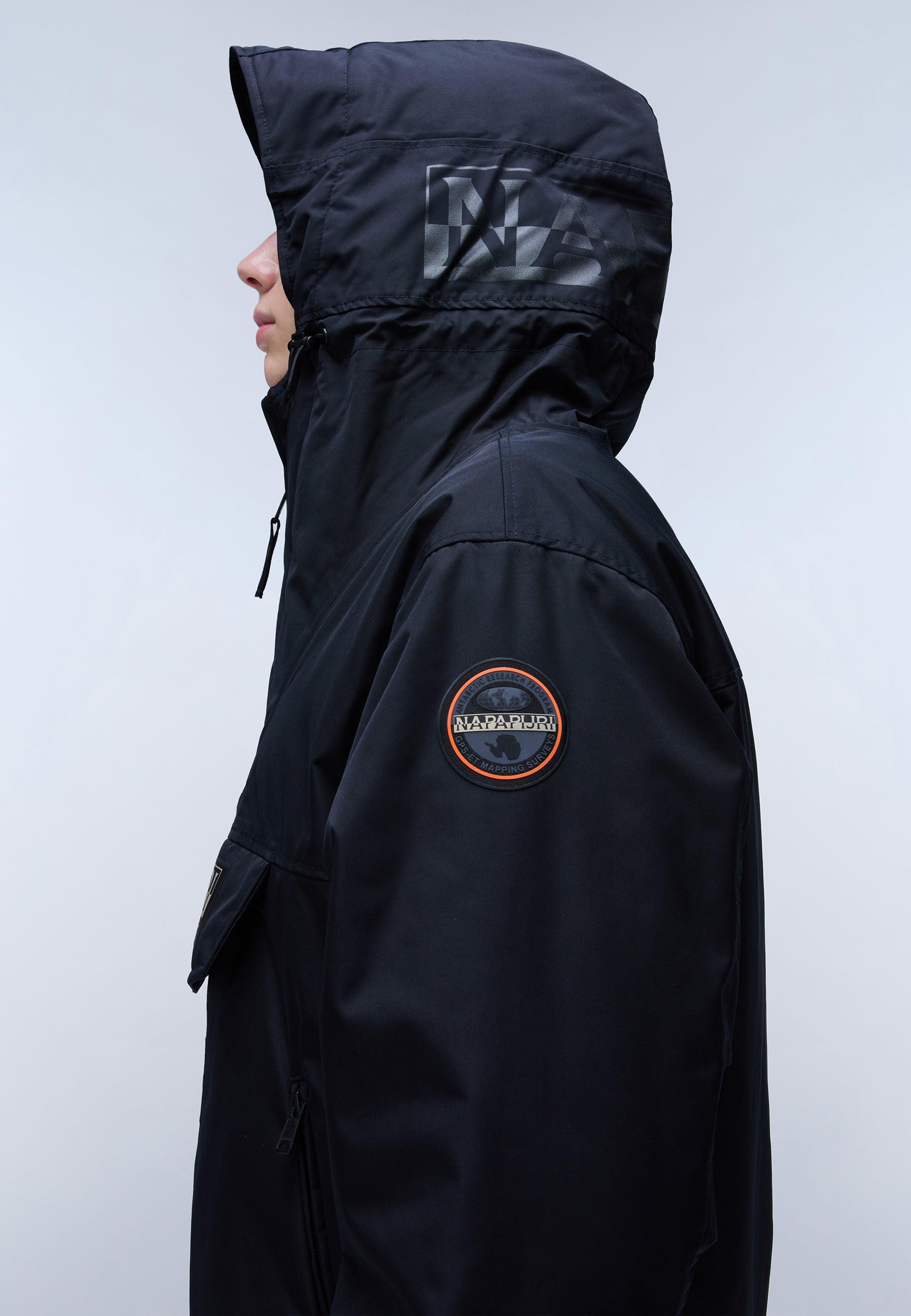 Anorakjacke RAINFOREST NEXT in Black Beauty Jacken Napapijri